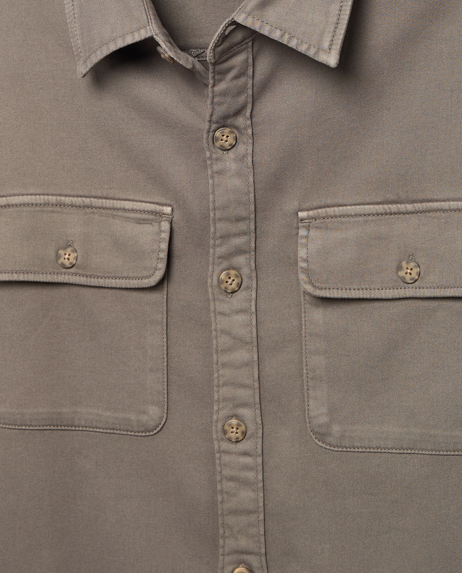 Sobrecamisa Tipo Malha 530 Verde Escuro-2