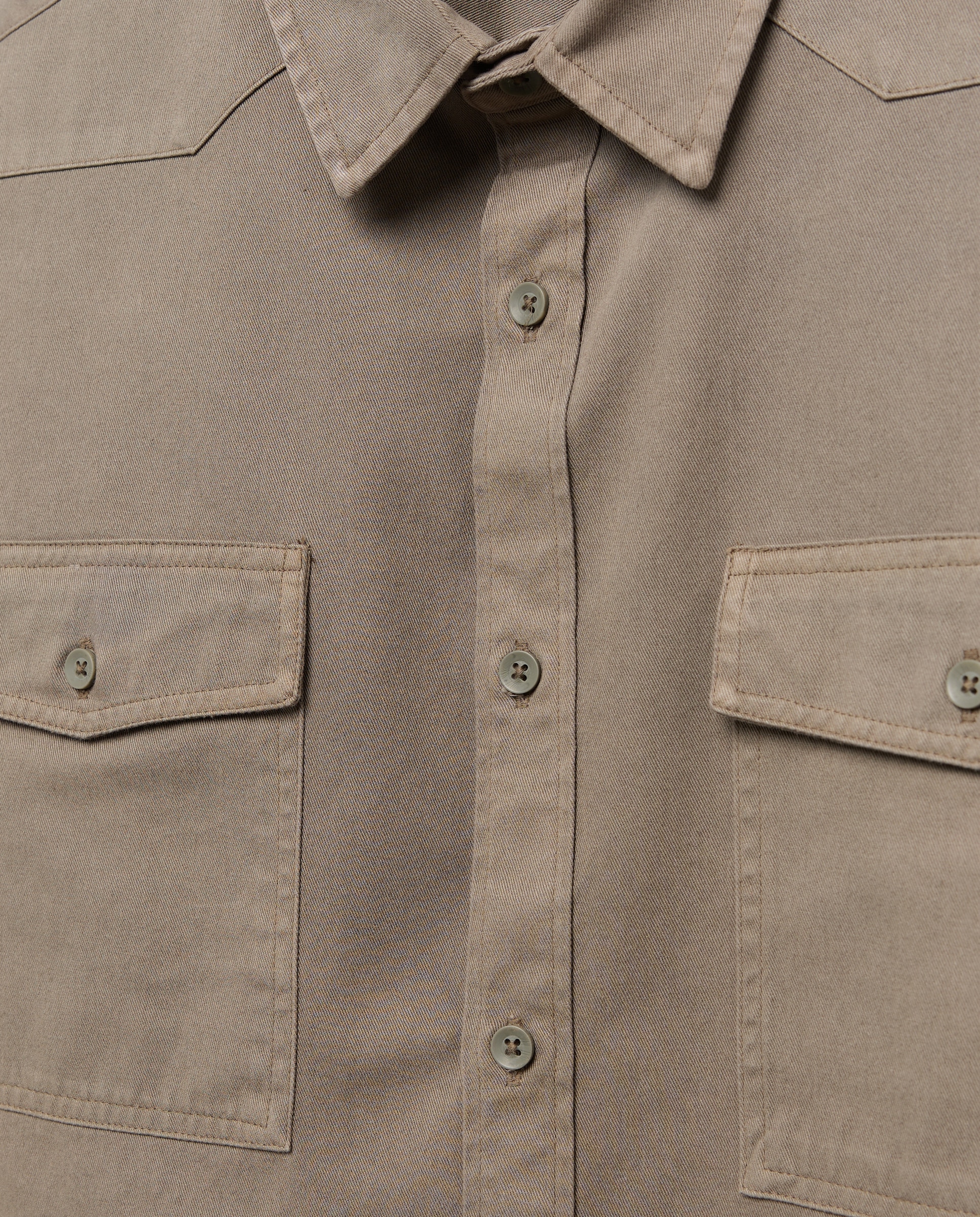 Imagen 5 de Camisa denim hombre - Green Coast - 520 Kaki 520 Kaki