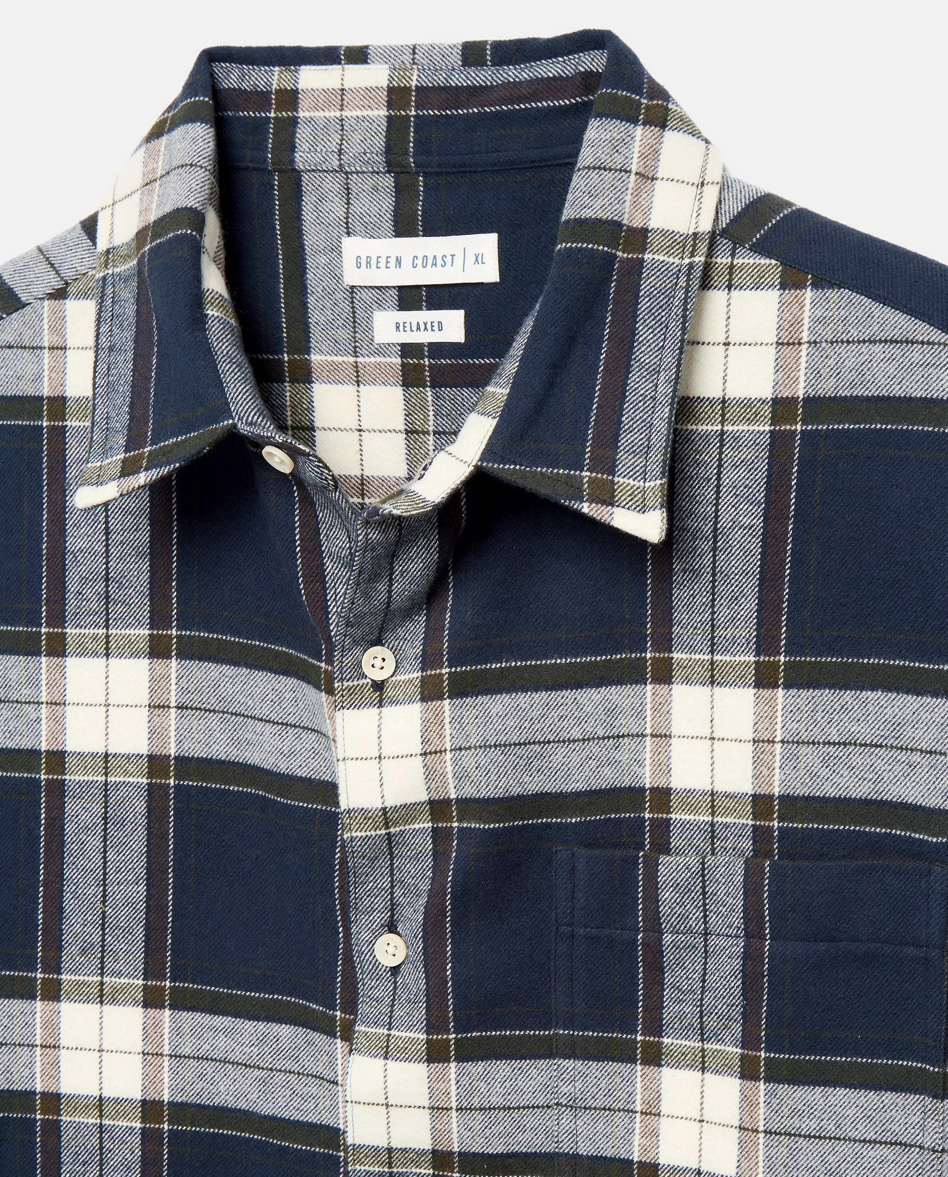 Imagen 5 de Camisa de hombre de manga larga - Green Coast - Negro Negro