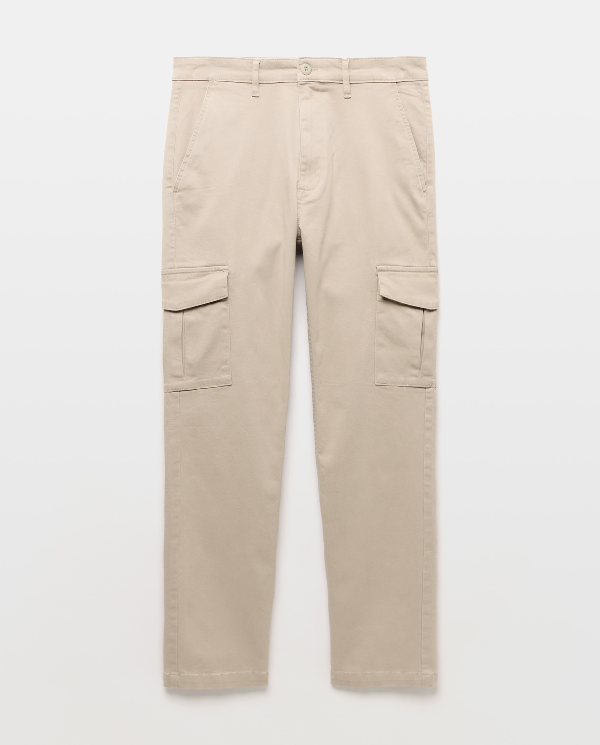 Pantalón cargo de hombre - Green Coast - Gris claro Gris claro-4