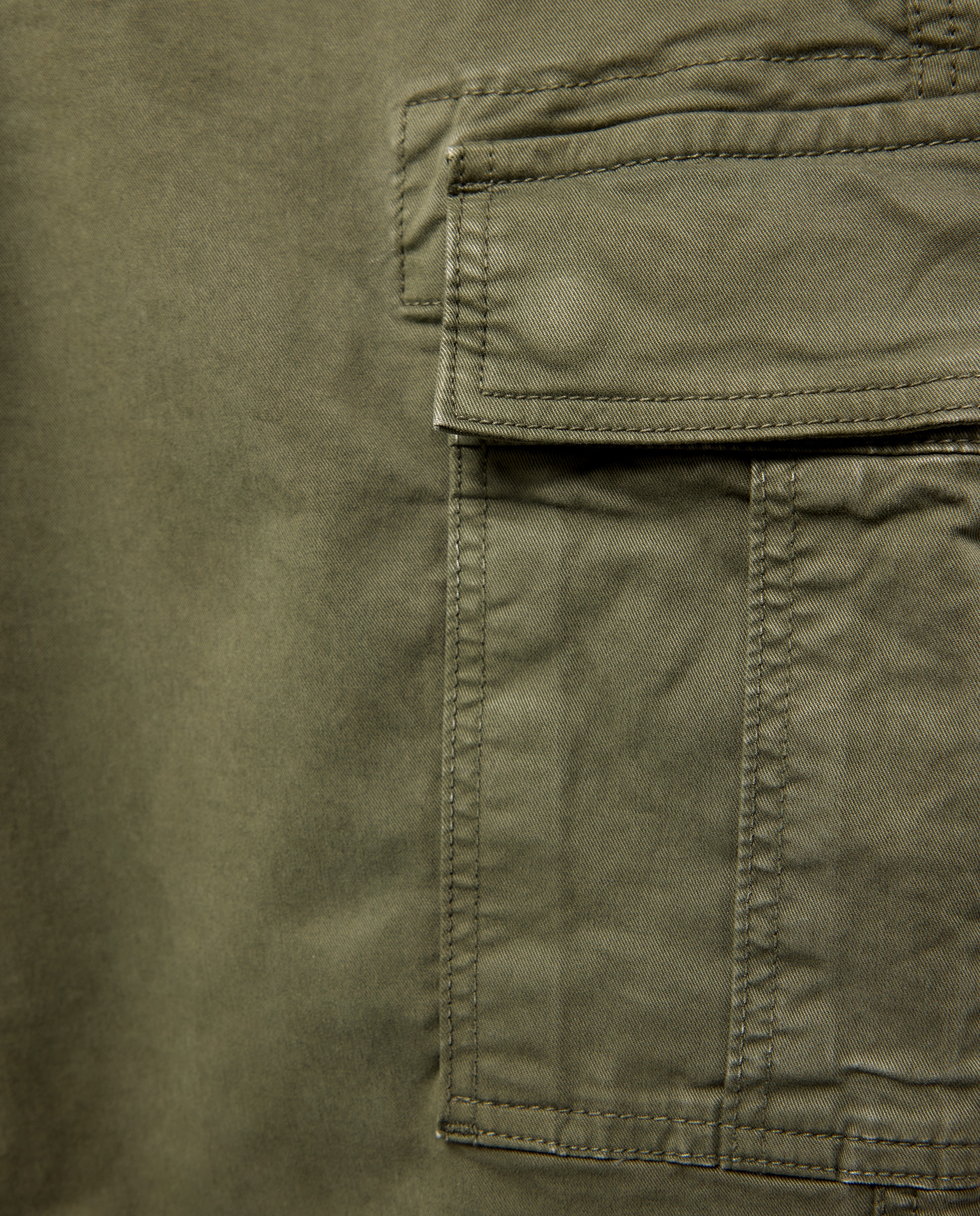 Pantalón de hombre multibolsillos de algodón. - Green Coast - 520 Kaki 520 Kaki-5
