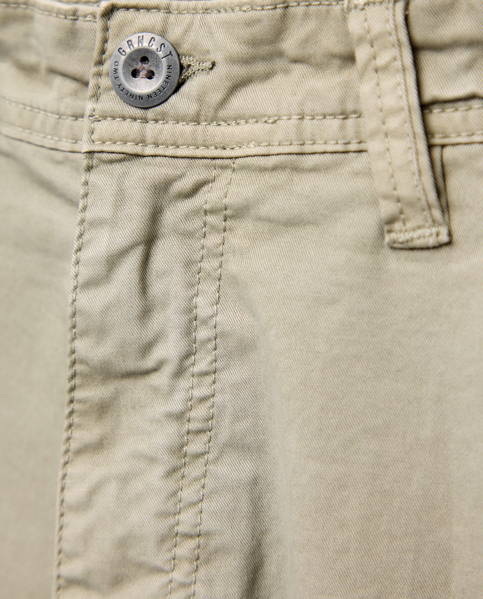 Pantalón de hombre multibolsillos de algodón. - Green Coast - 820 Gris medio 820 Gris medio-5