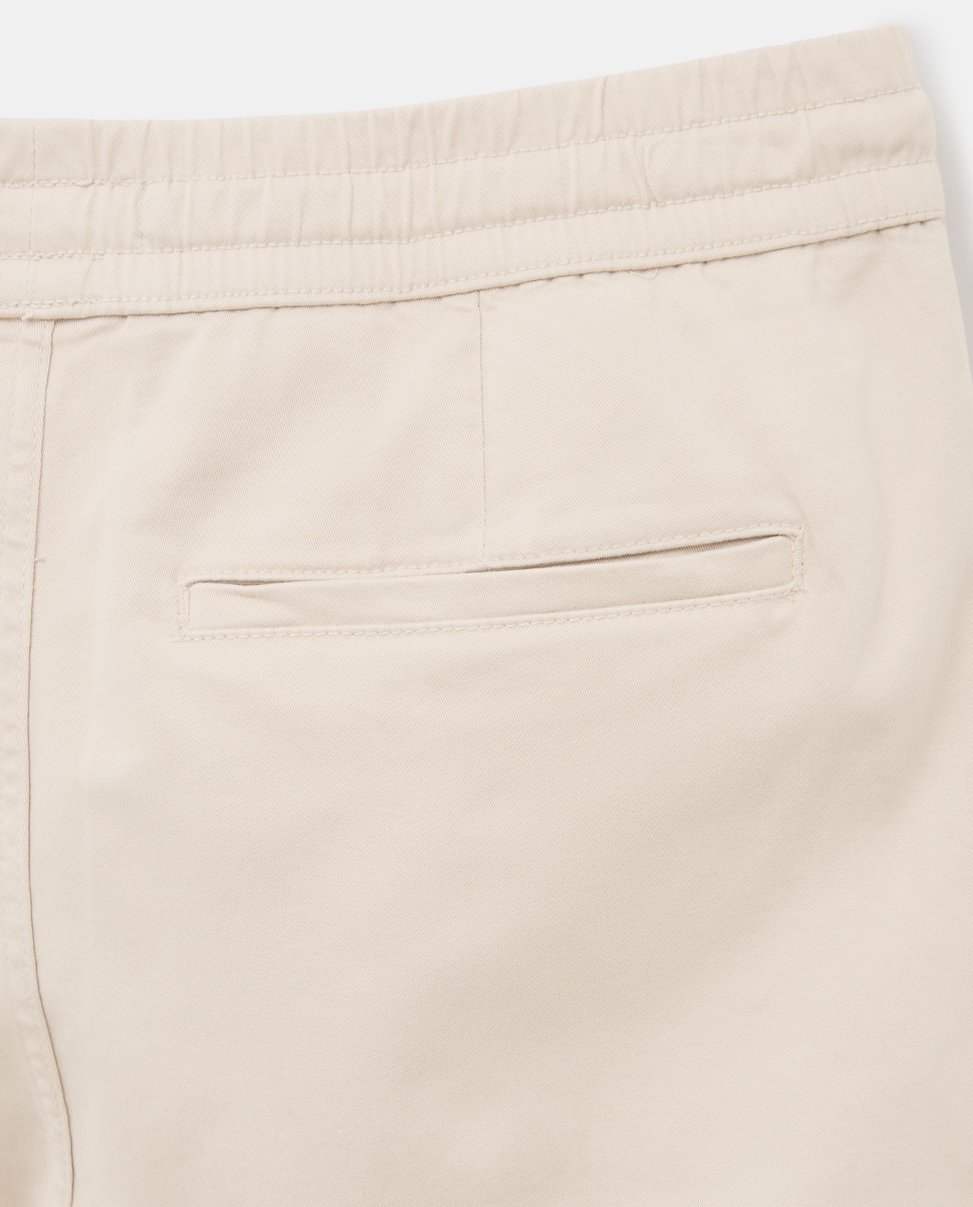 Pantalón de hombre tipo chino con goma en el bajo - Green Coast - Gris claro Gris claro-5