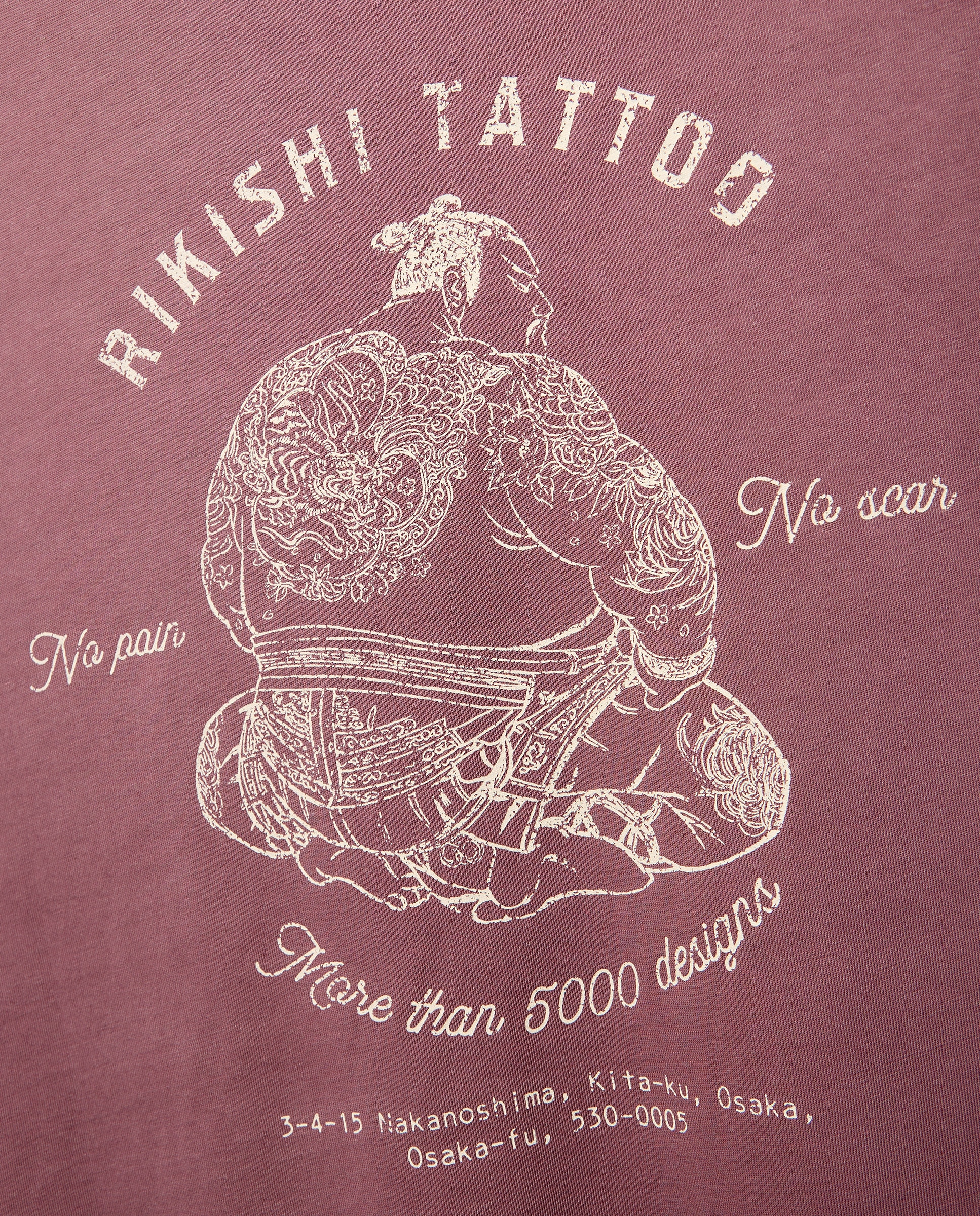 Imagen 5 de Camiseta hombre manga corta garment dye print - Green Coast - Rosa Rosa