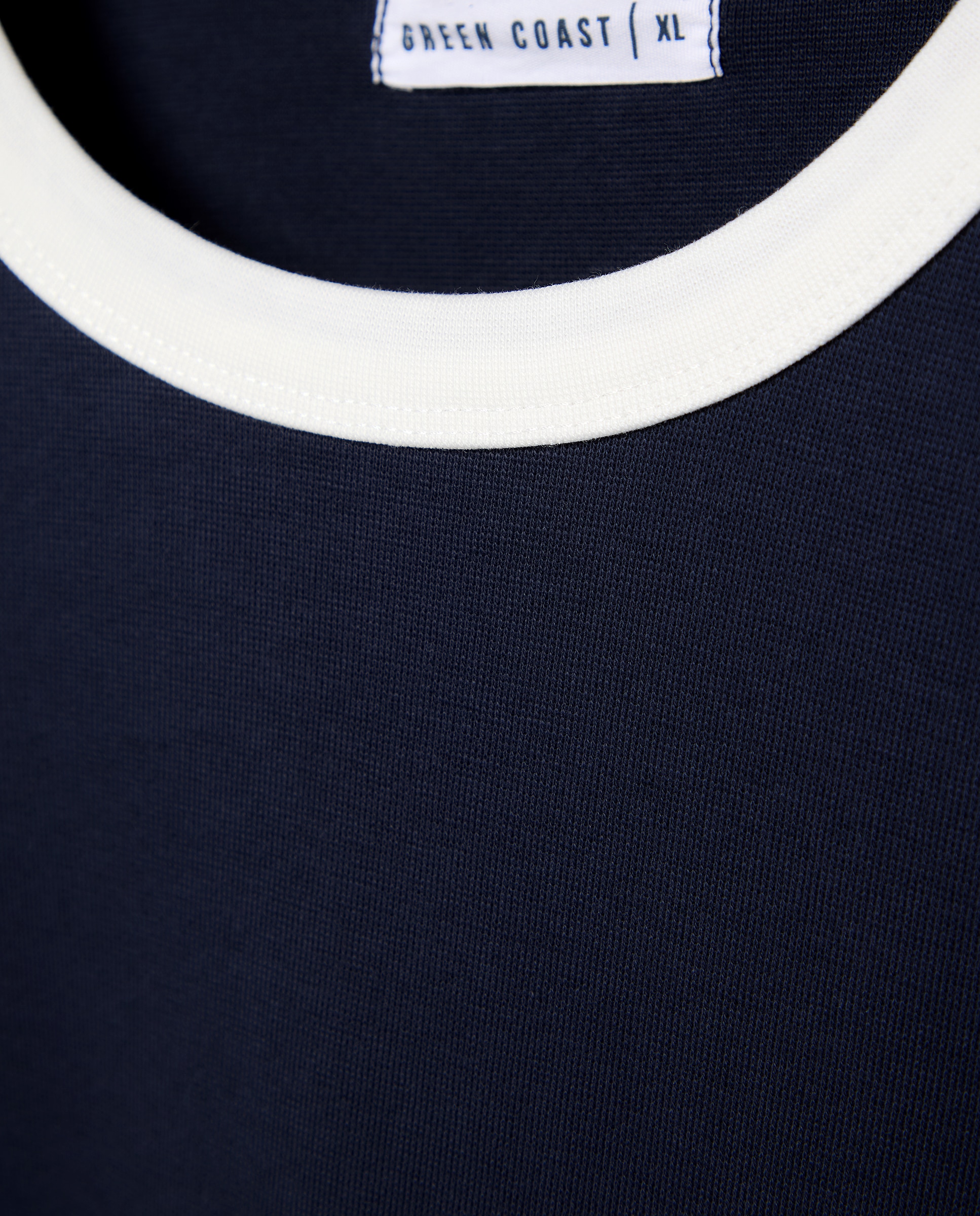 Camiseta manga corta retro - Green Coast - Azul marino Azul marino-5