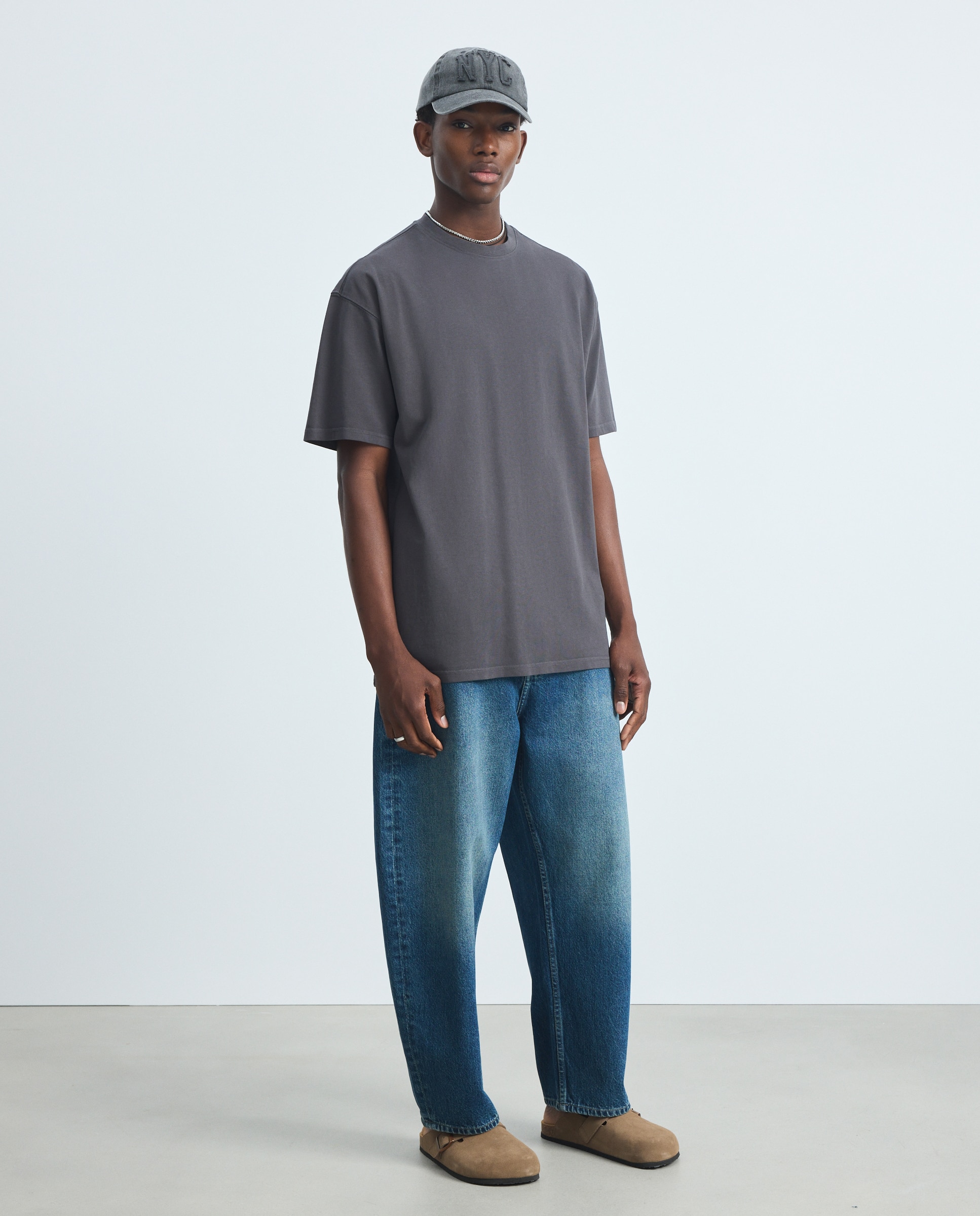 Camiseta manga corta estructura - Green Coast - 830 Antracita 830 Antracita-2