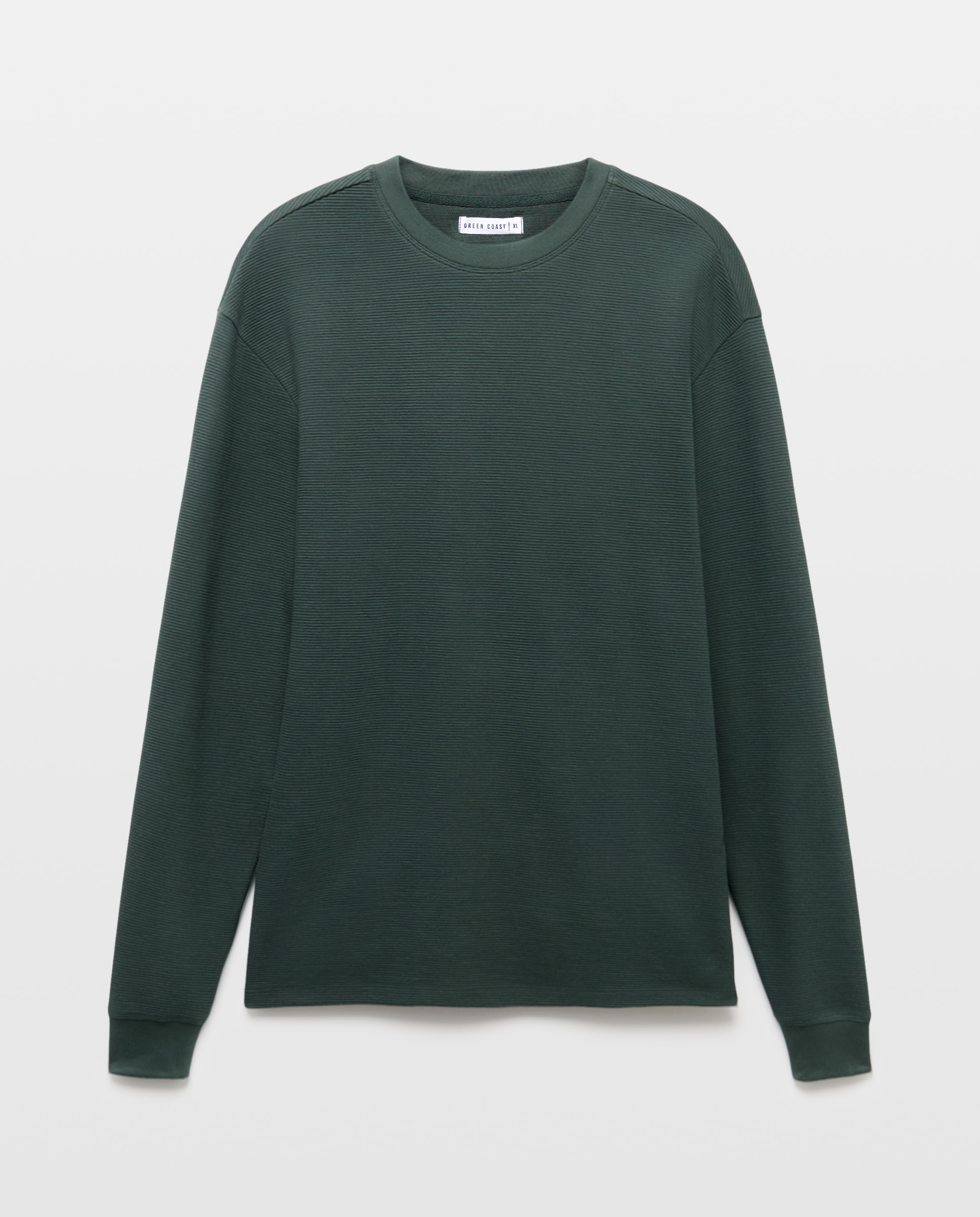 Imagen 4 de Camiseta hombre manga larga ottoman - Green Coast - Verde billar Verde billar