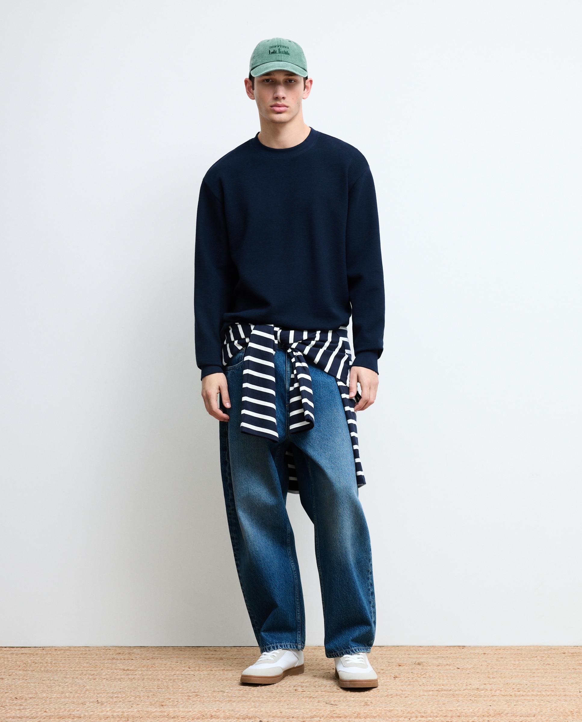 Imagen 2 de Camiseta hombre manga larga ottoman - Green Coast - Azul marino Azul marino