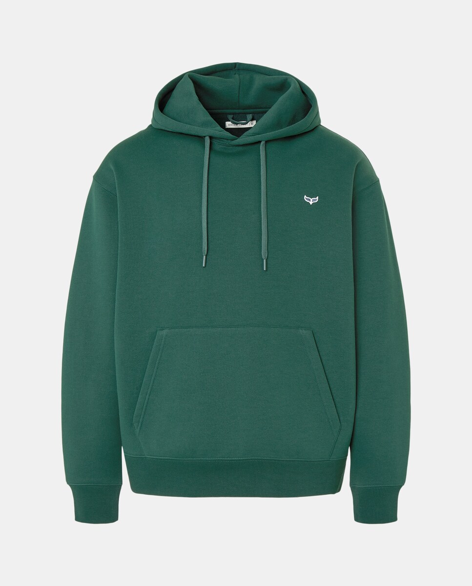 Sweatshirt Lisa com Capuz Verde Bilhar-4