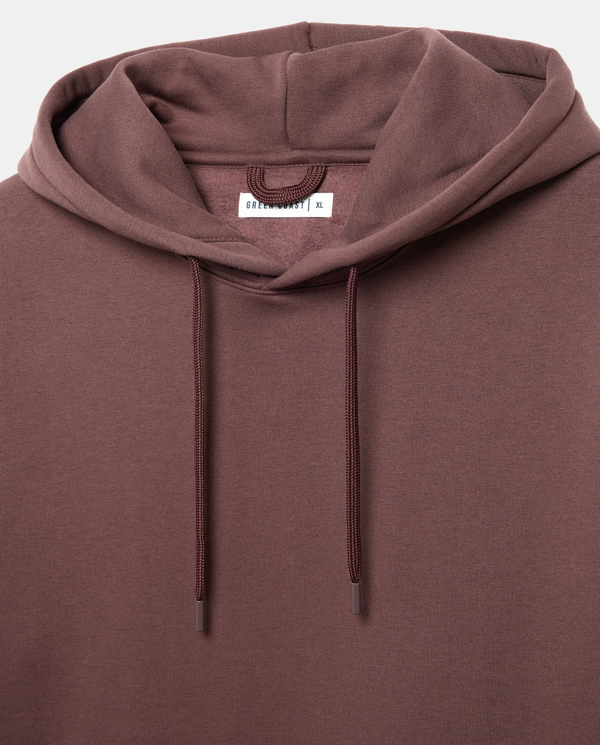 Sudadera de hombre con capucha lisa - Green Coast - Ciruela Ciruela-5
