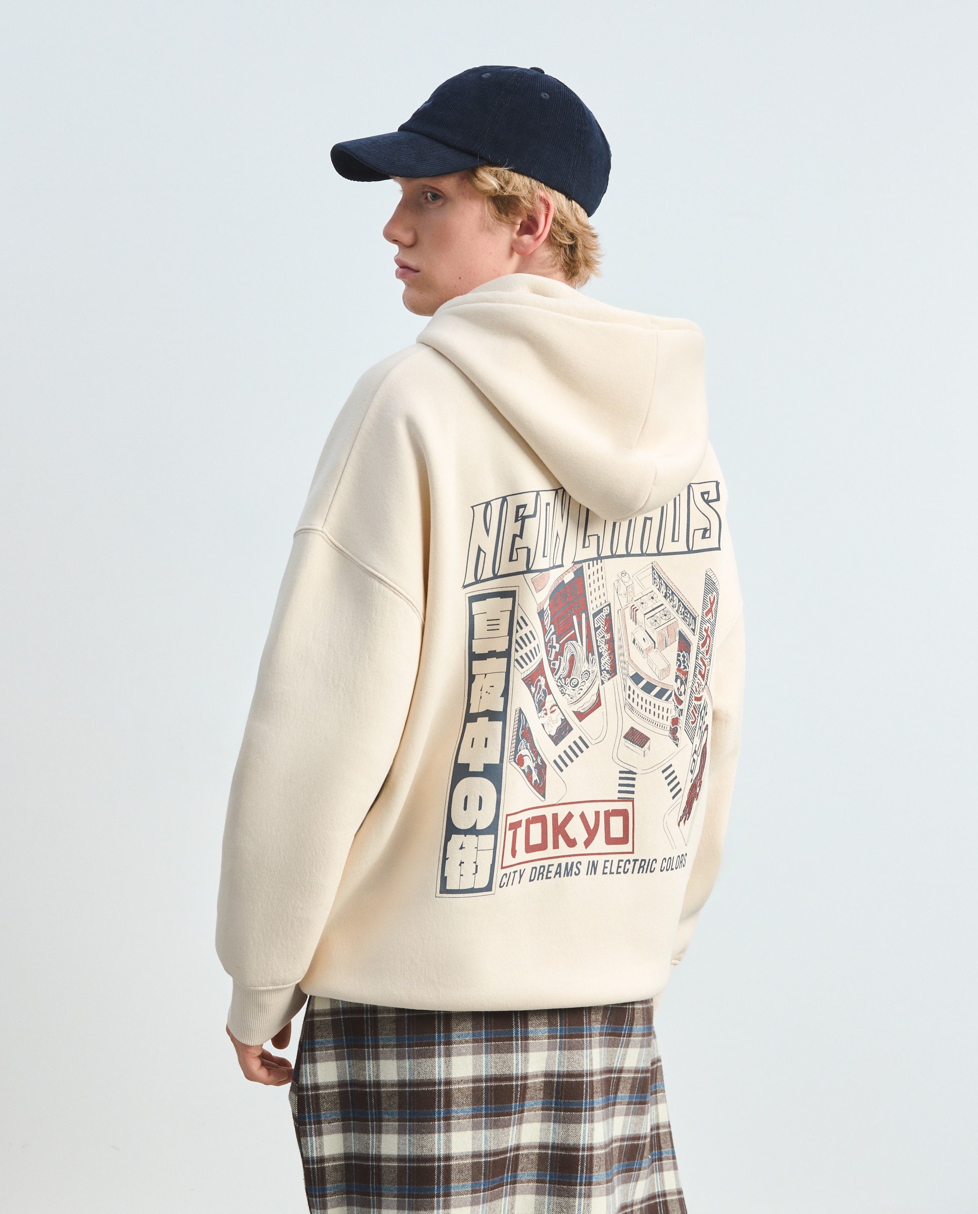 Sudadera de hombre con capucha - Green Coast - Beige Beige-3