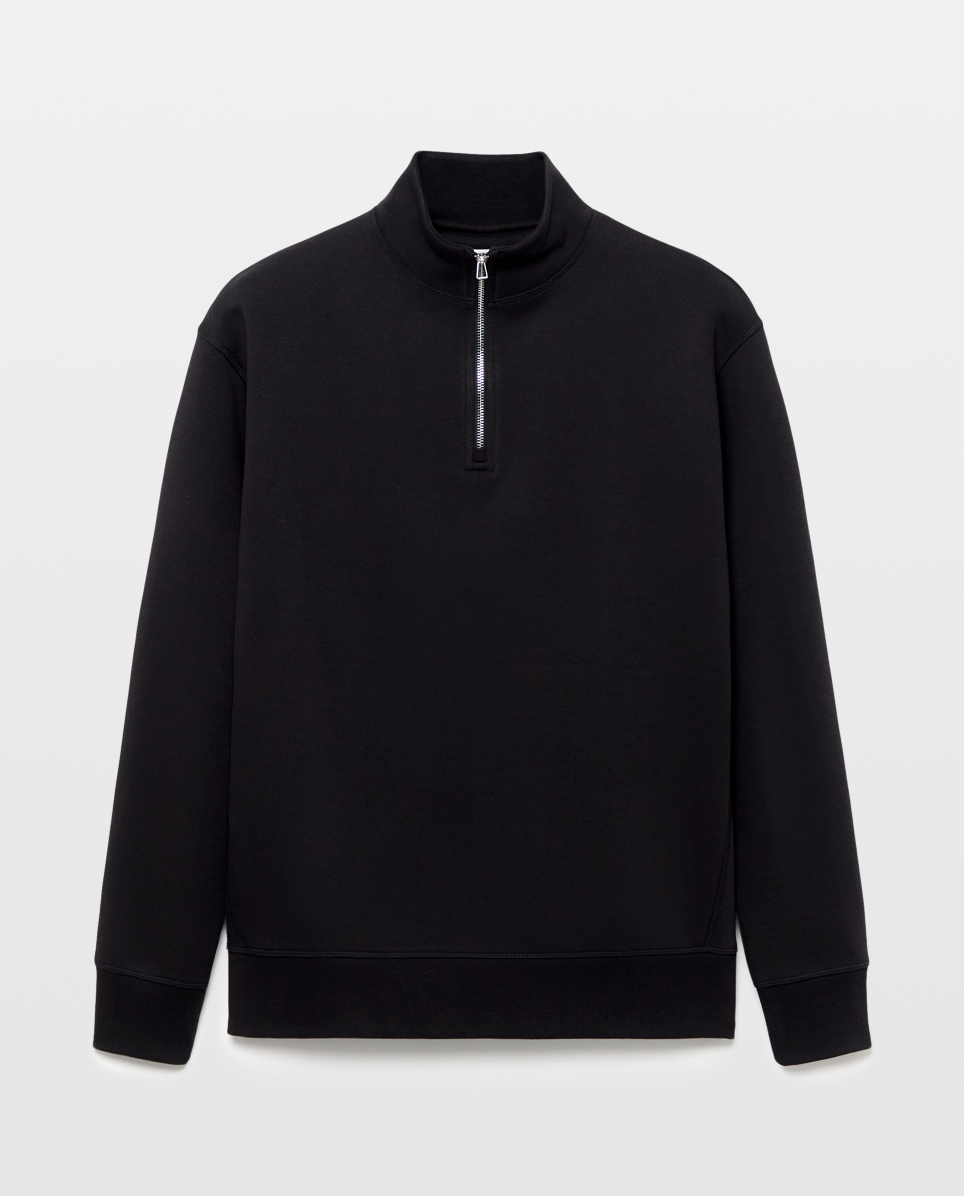 Sudadera de hombre cuello alto con cremallera - Green Coast - Negro Negro-4