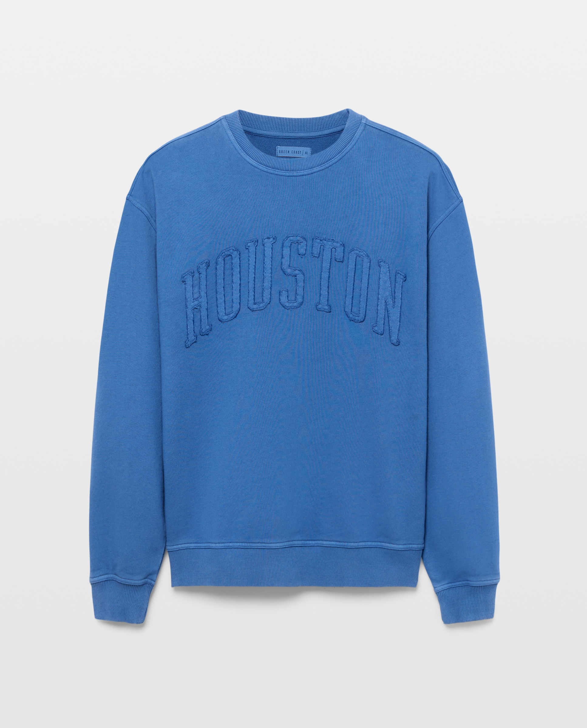 Sudadera de hombre cuello caja - Green Coast - 400 Azul 400 Azul-4