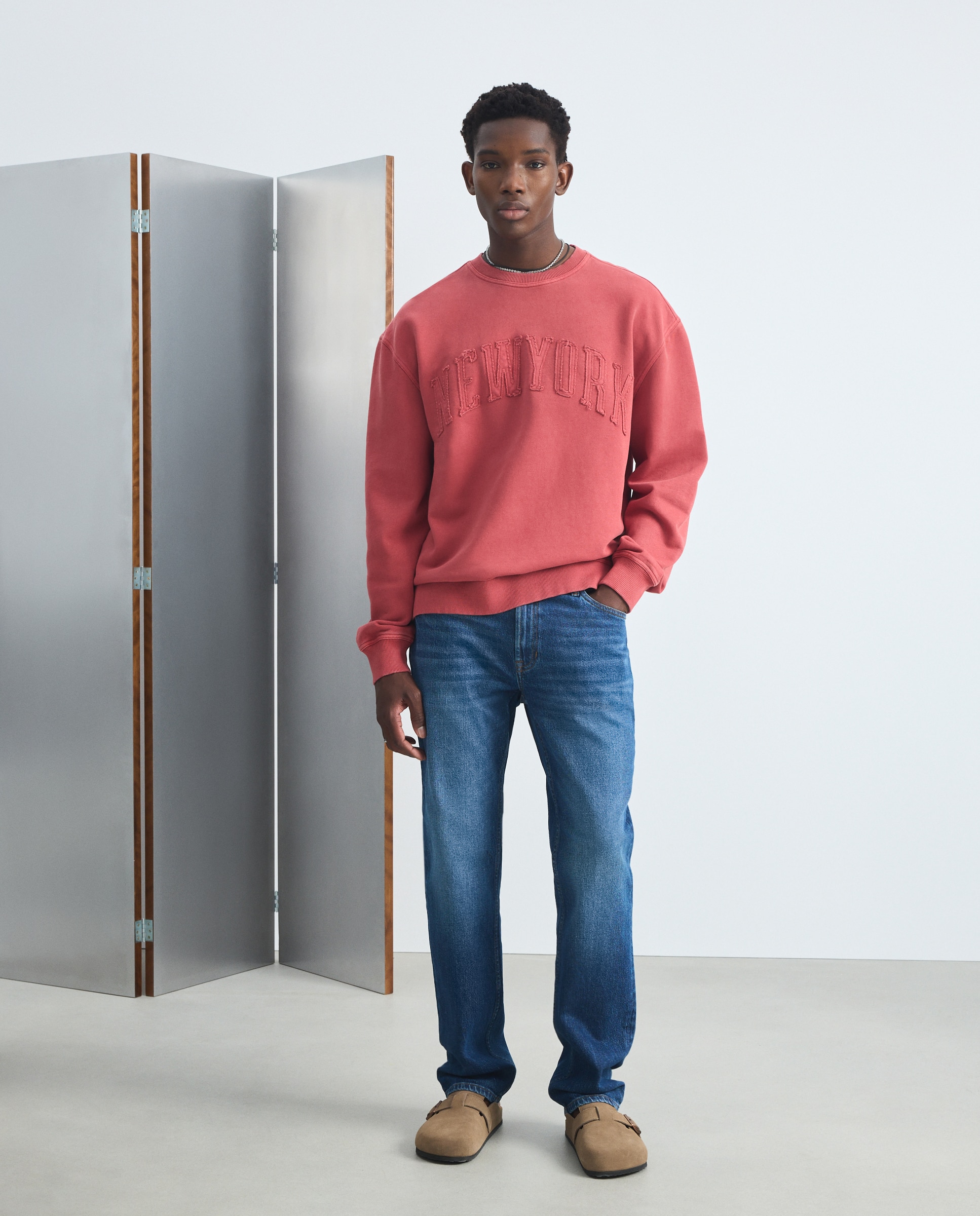 Imagem 0 de Sweatshirt com Decote Redondo