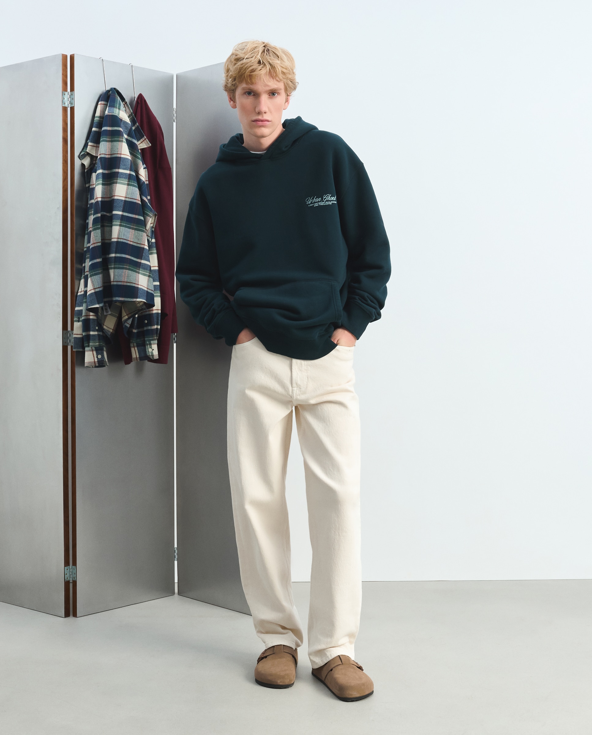 Sudadera de hombre con capucha - Green Coast - Esmeralda Esmeralda-3