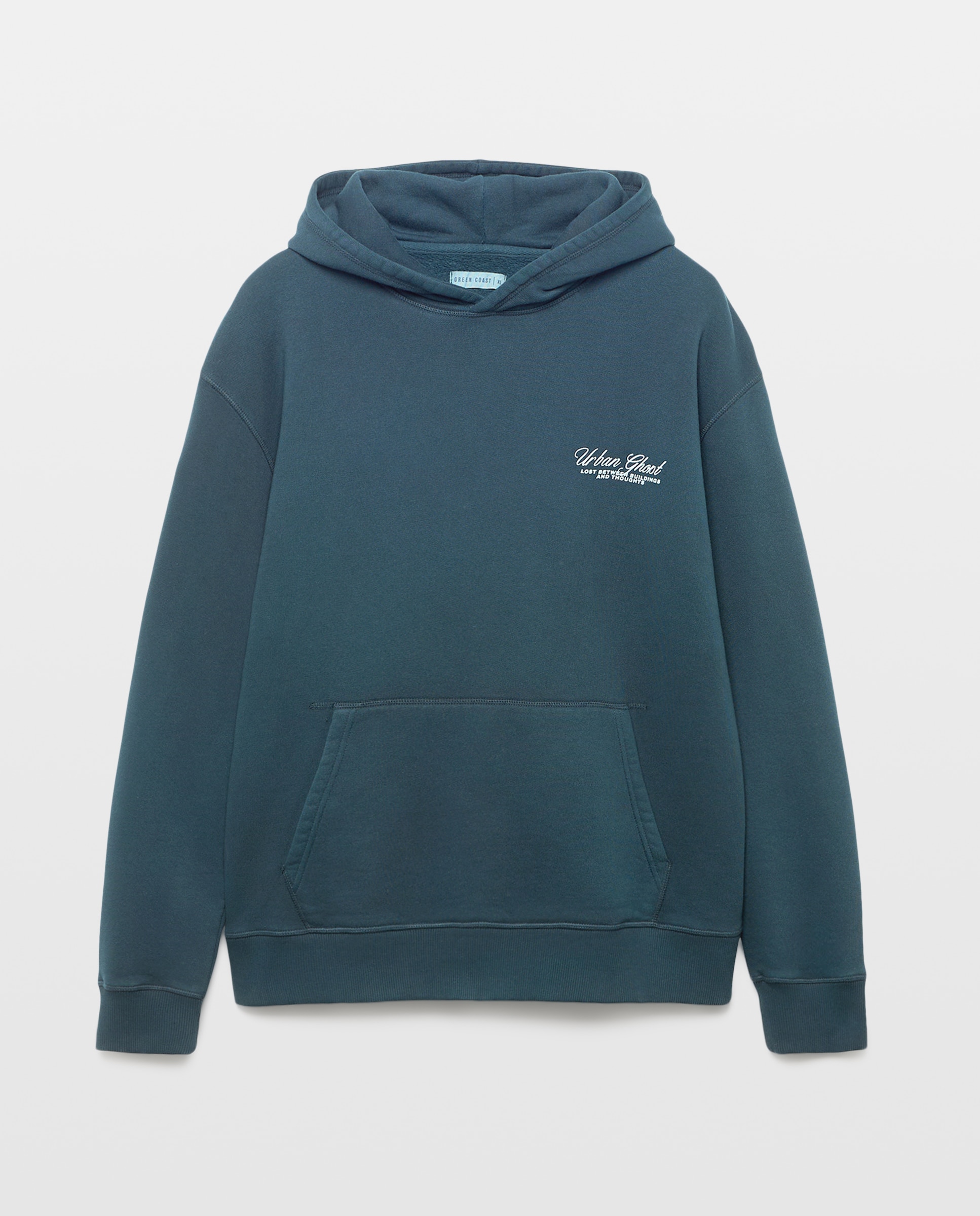 Sudadera de hombre con capucha - Green Coast - Esmeralda Esmeralda-4