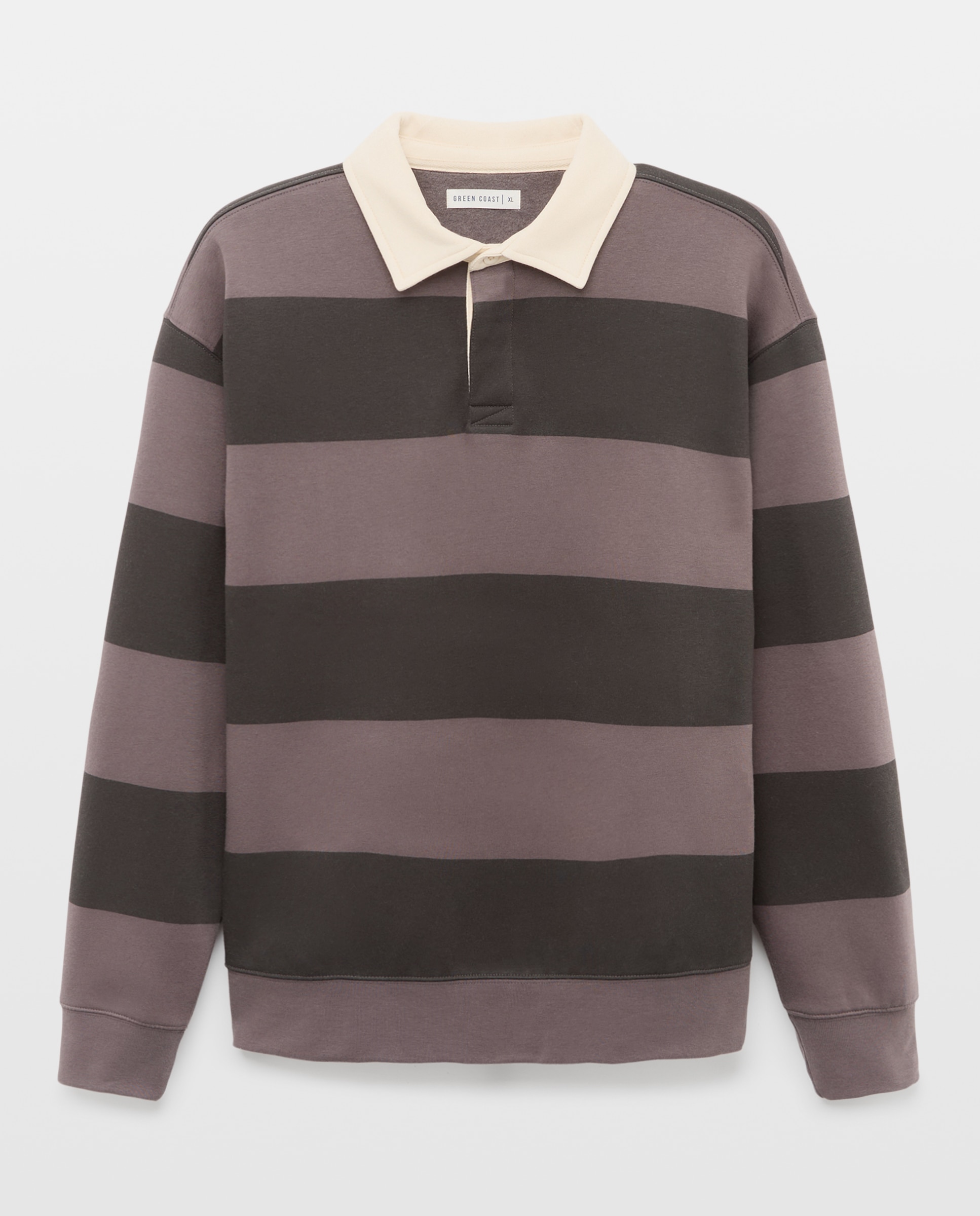 Imagem 0 de Sweatshirt Tipo Polo de Manga Comprida