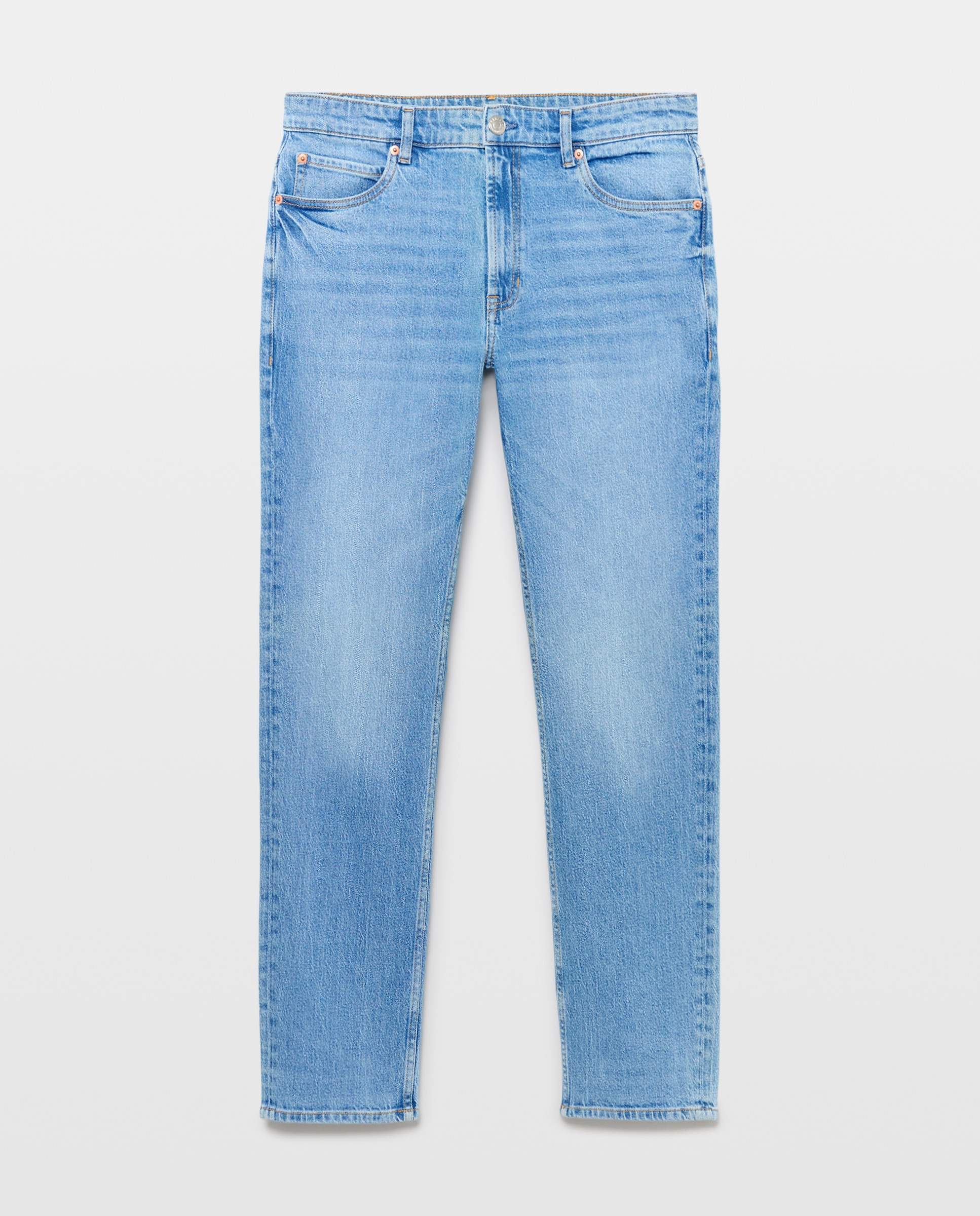 Imagen 4 de Pantalón vaquero regular de hombre. - Green Coast - 490 Petróleo 490 Petróleo