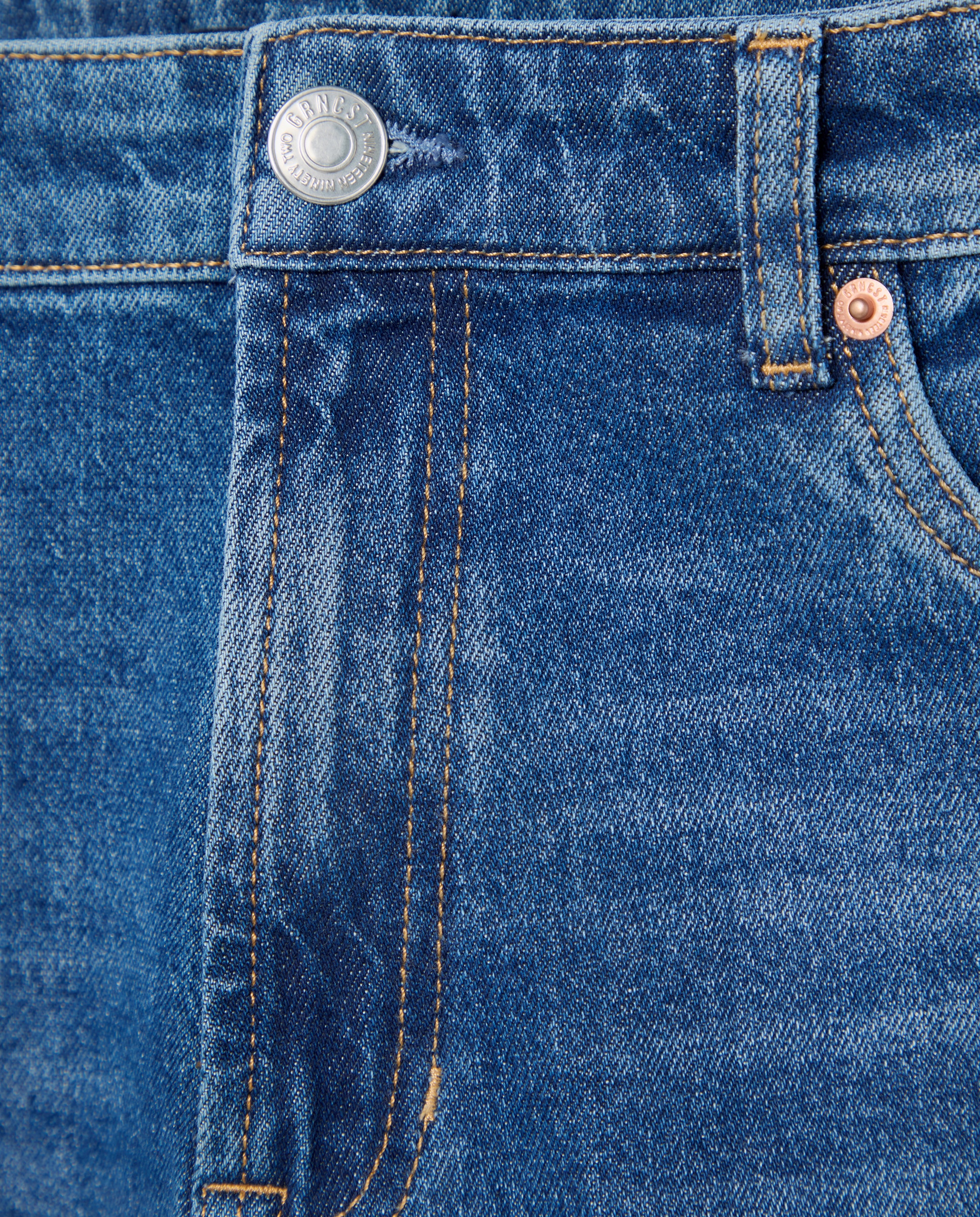 Imagen 5 de Pantalón vaquero regular de hombre. - Green Coast - Azul pálido Azul pálido