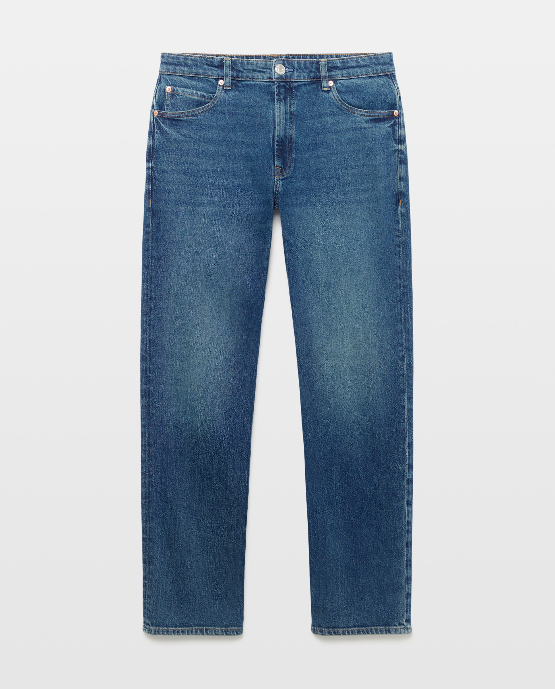 Jeans Straight Índigo-4