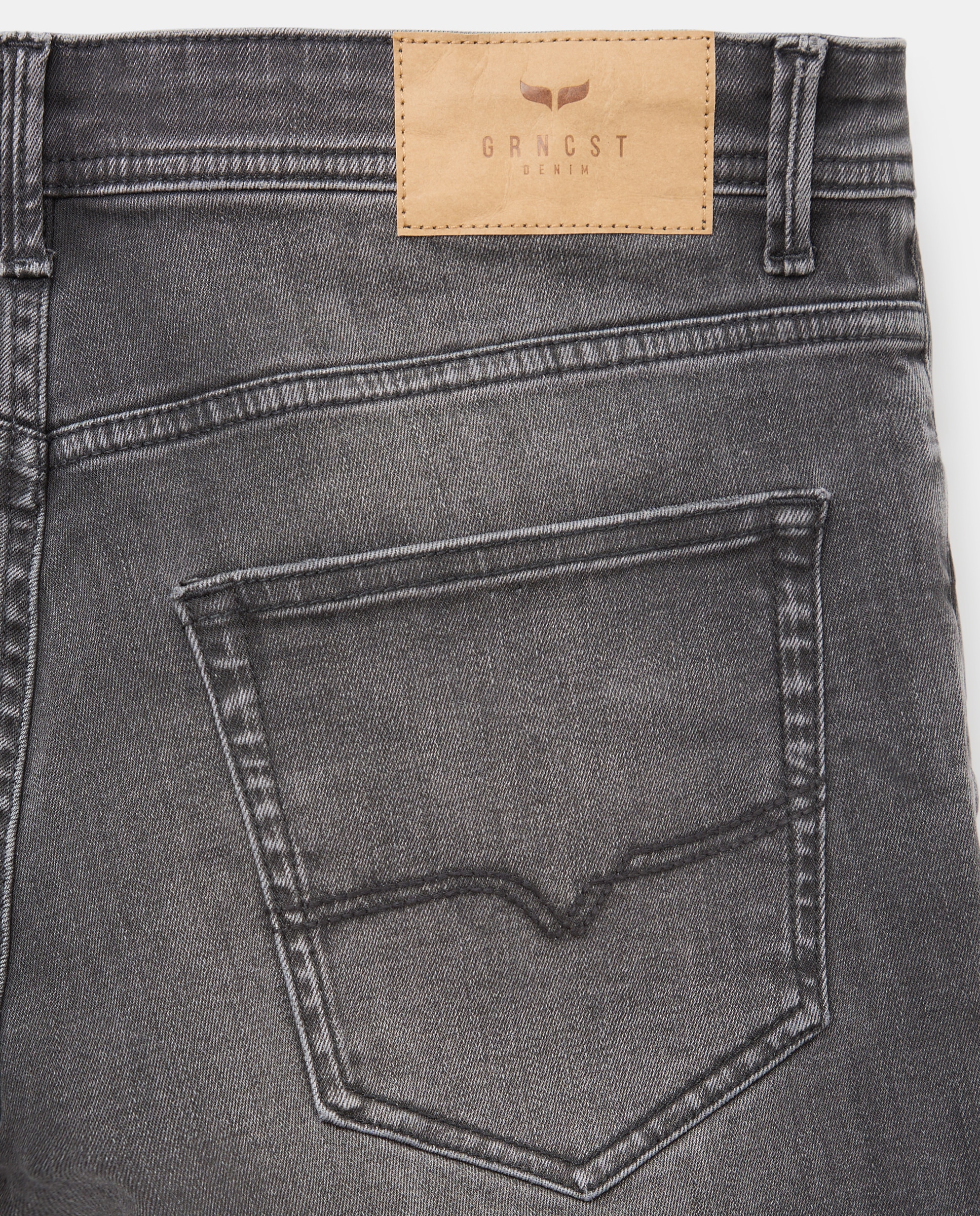 Pantalón vaquero slim de hombre. - Green Coast - Negro intenso Negro intenso-5