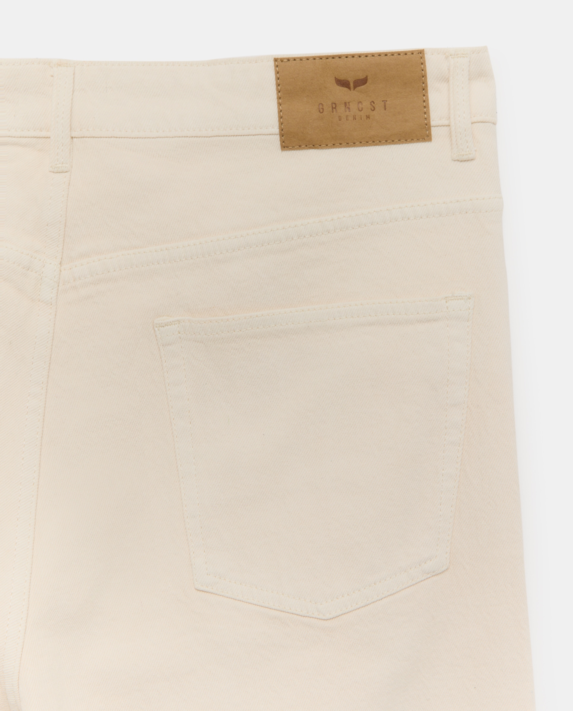 Pantalón de hombre recto - Green Coast - 120 Crudo 120 Crudo-5