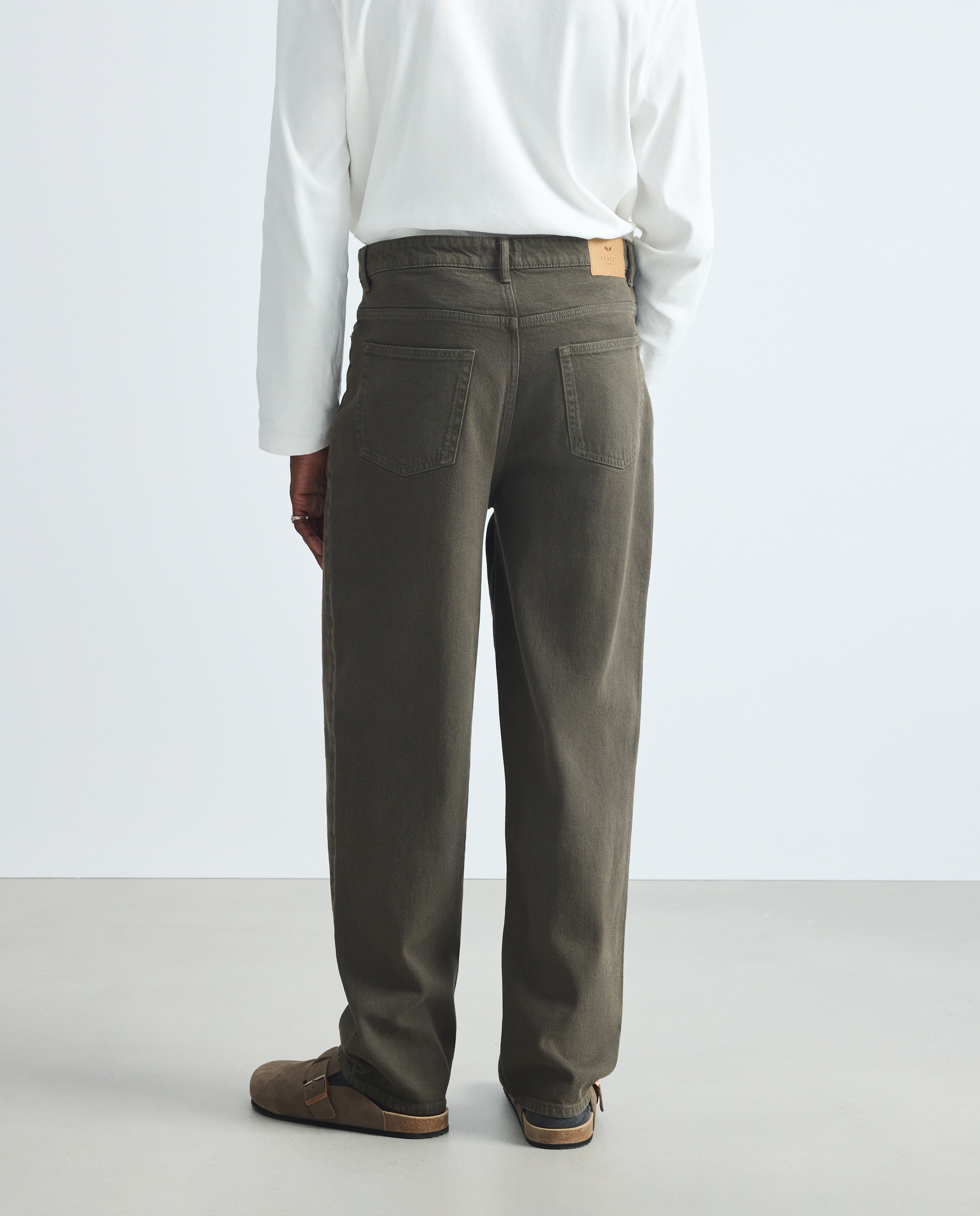 Imagen 3 de Pantalón de hombre recto - Green Coast - Marrón Marrón