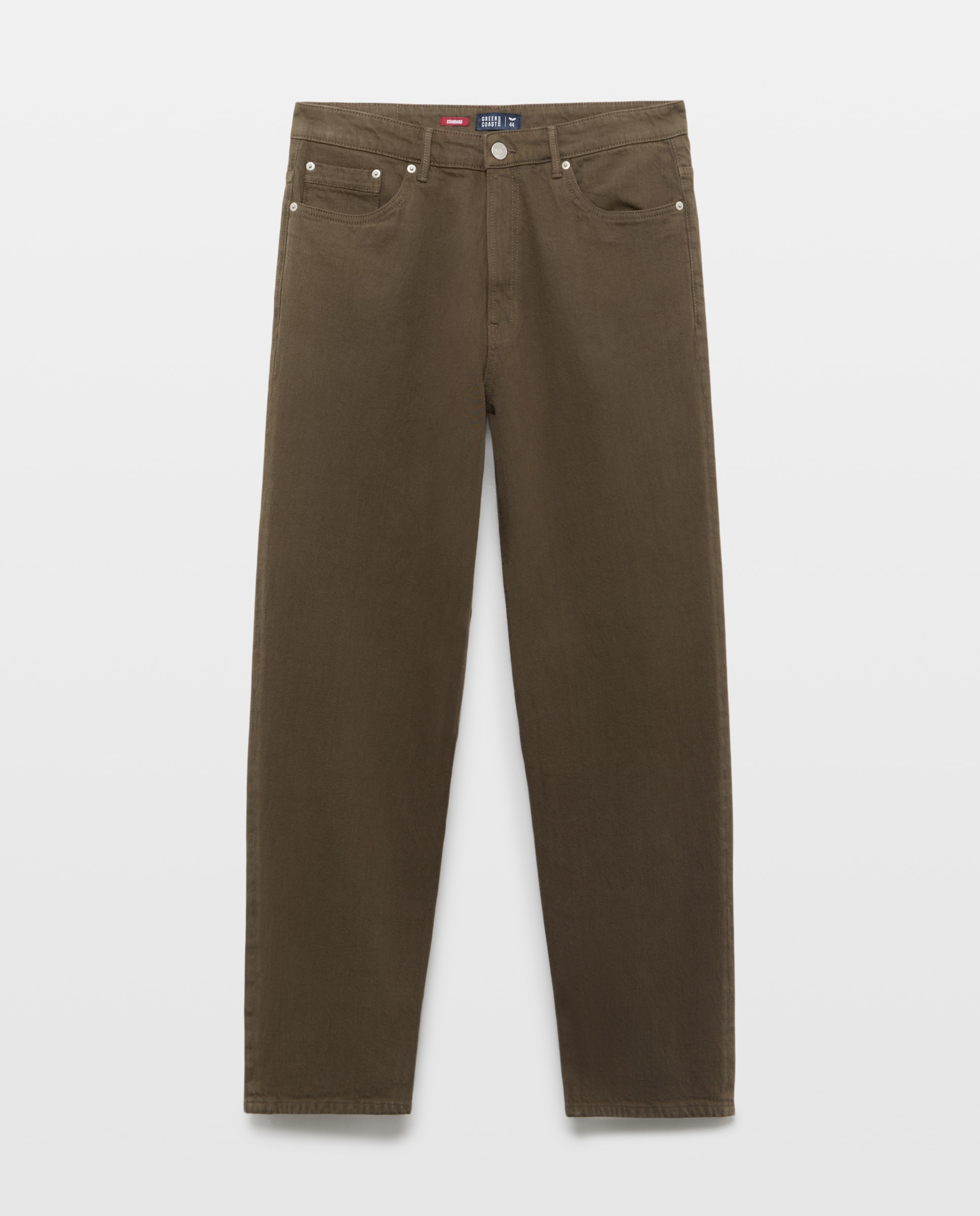Imagen 4 de Pantalón de hombre recto - Green Coast - Marrón Marrón