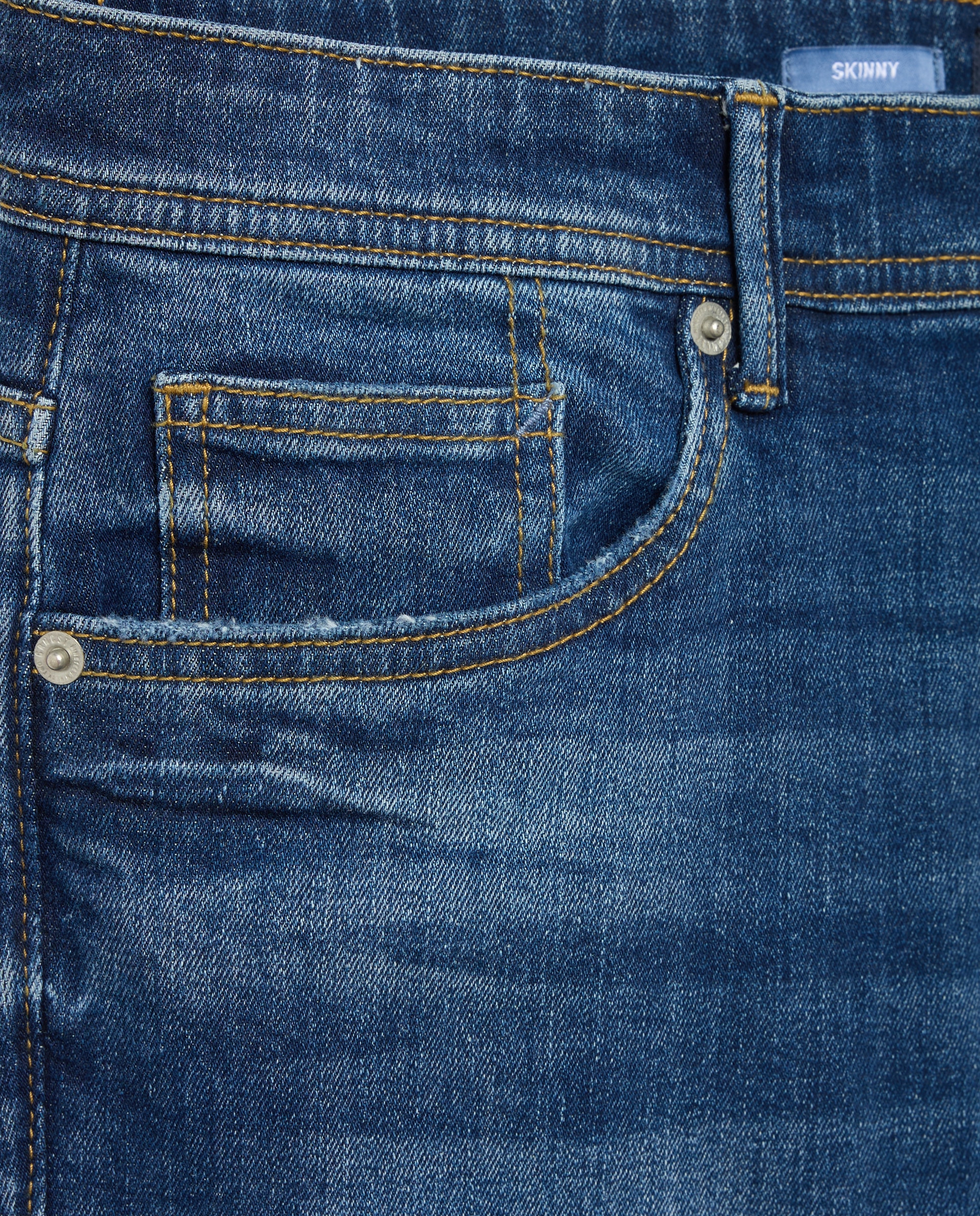 Jeans Skinny Fit Azul Suave-5