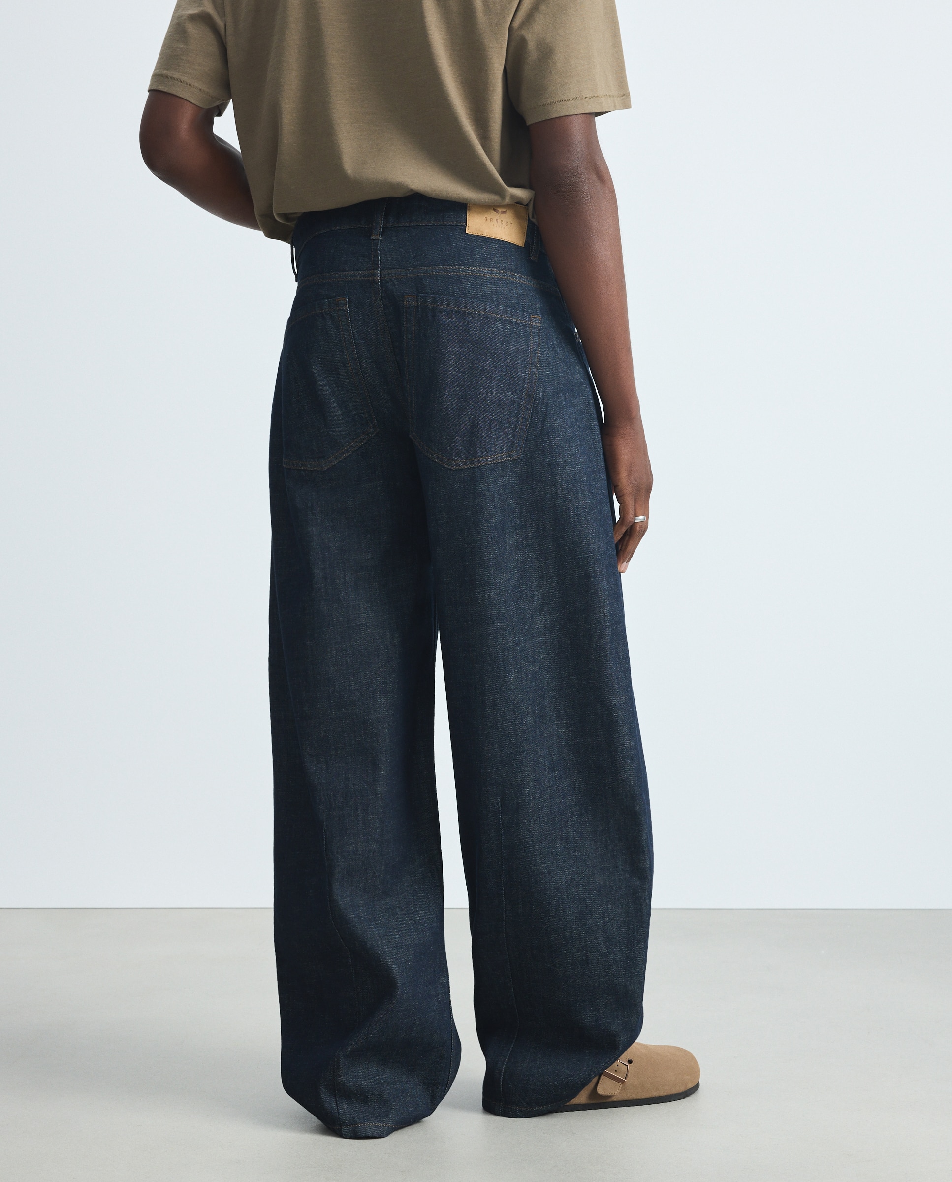 Jeans Balloon Fit Índigo-3