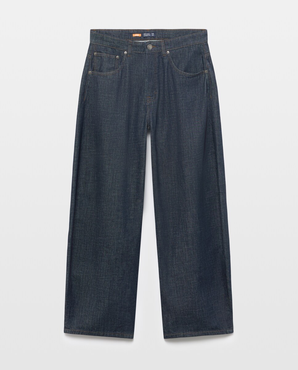 Imagen 1 de Pantalón vaquero de hombre fit Ballon. Indigo