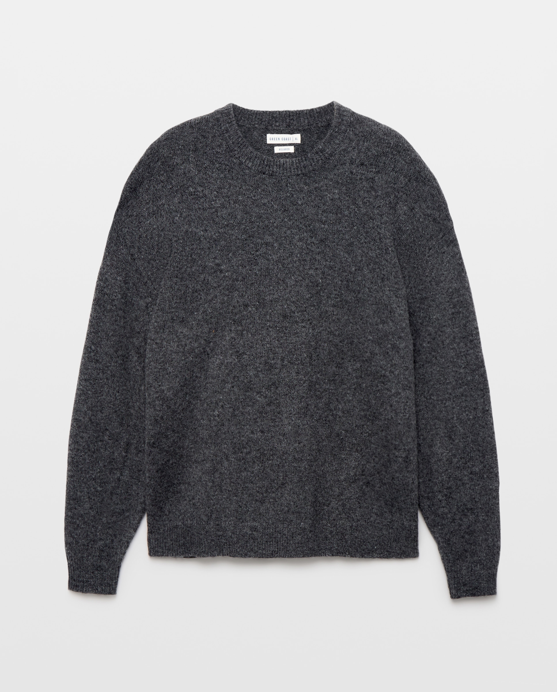 Imagen 4 de Jersey cuello redondo con alpaca de hombre - Green Coast - 820 Gris medio 820 Gris medio