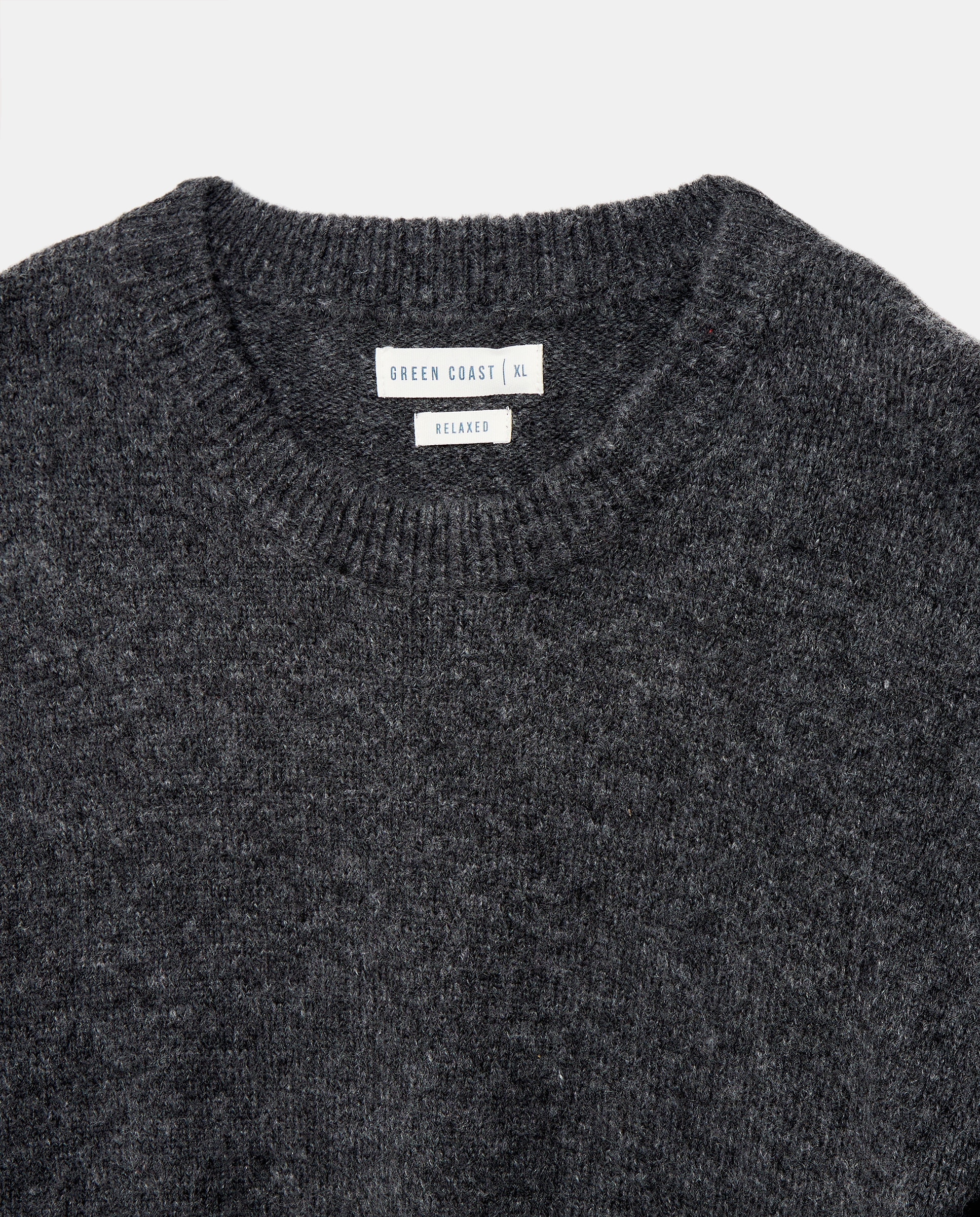 Imagen 5 de Jersey cuello redondo con alpaca de hombre - Green Coast - 820 Gris medio 820 Gris medio