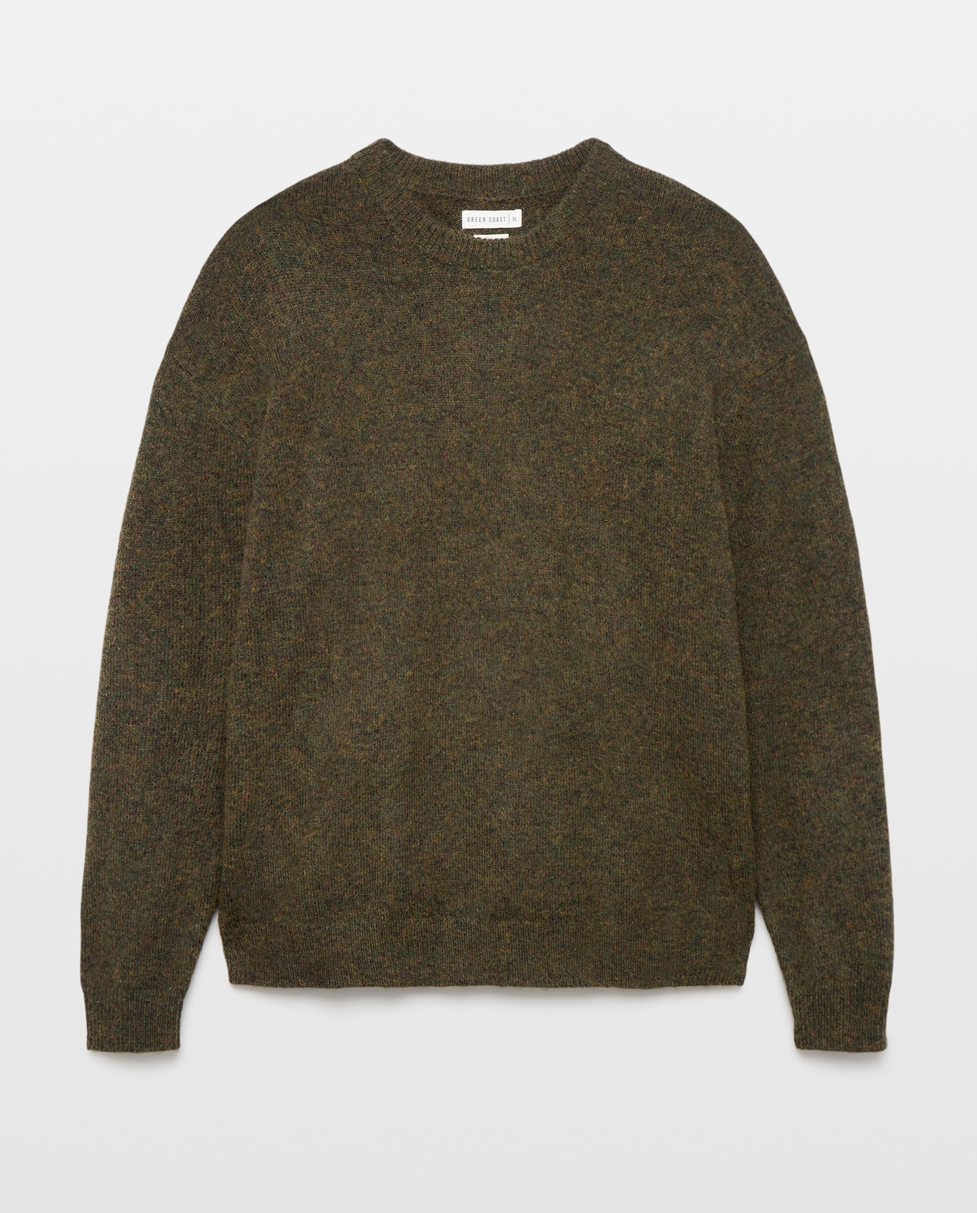 Imagen 4 de Jersey cuello redondo con alpaca de hombre - Green Coast - 520 Kaki 520 Kaki