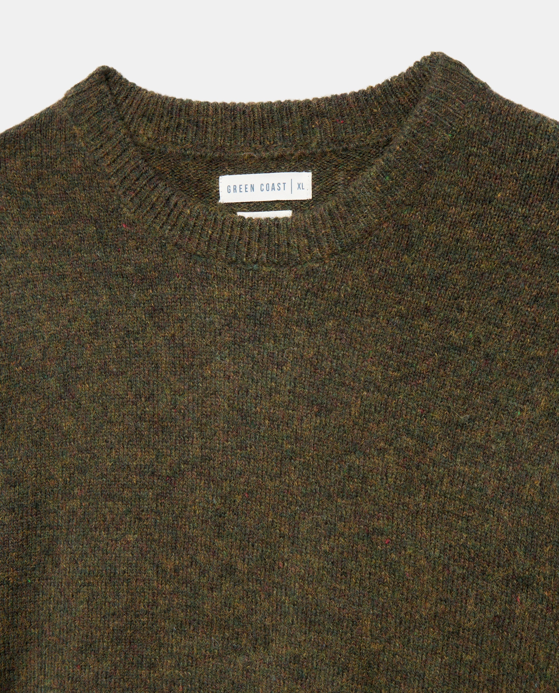 Imagen 5 de Jersey cuello redondo con alpaca de hombre - Green Coast - 520 Kaki 520 Kaki