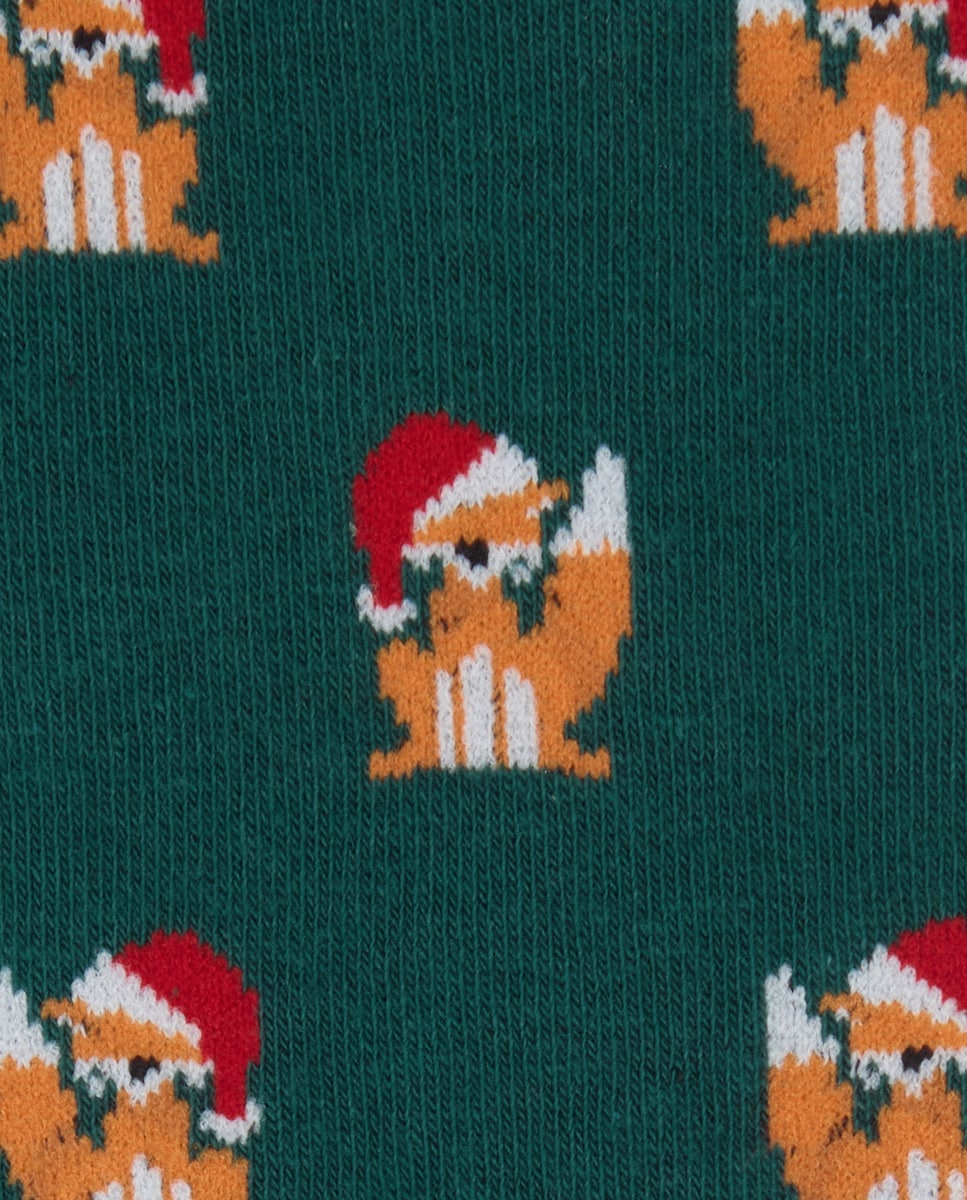 Pack de 1 Par de Meias X-MAS Verde Bilhar-3