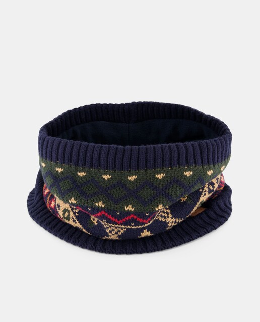 Imagen 0 de Cuello fantasia de punto hombre