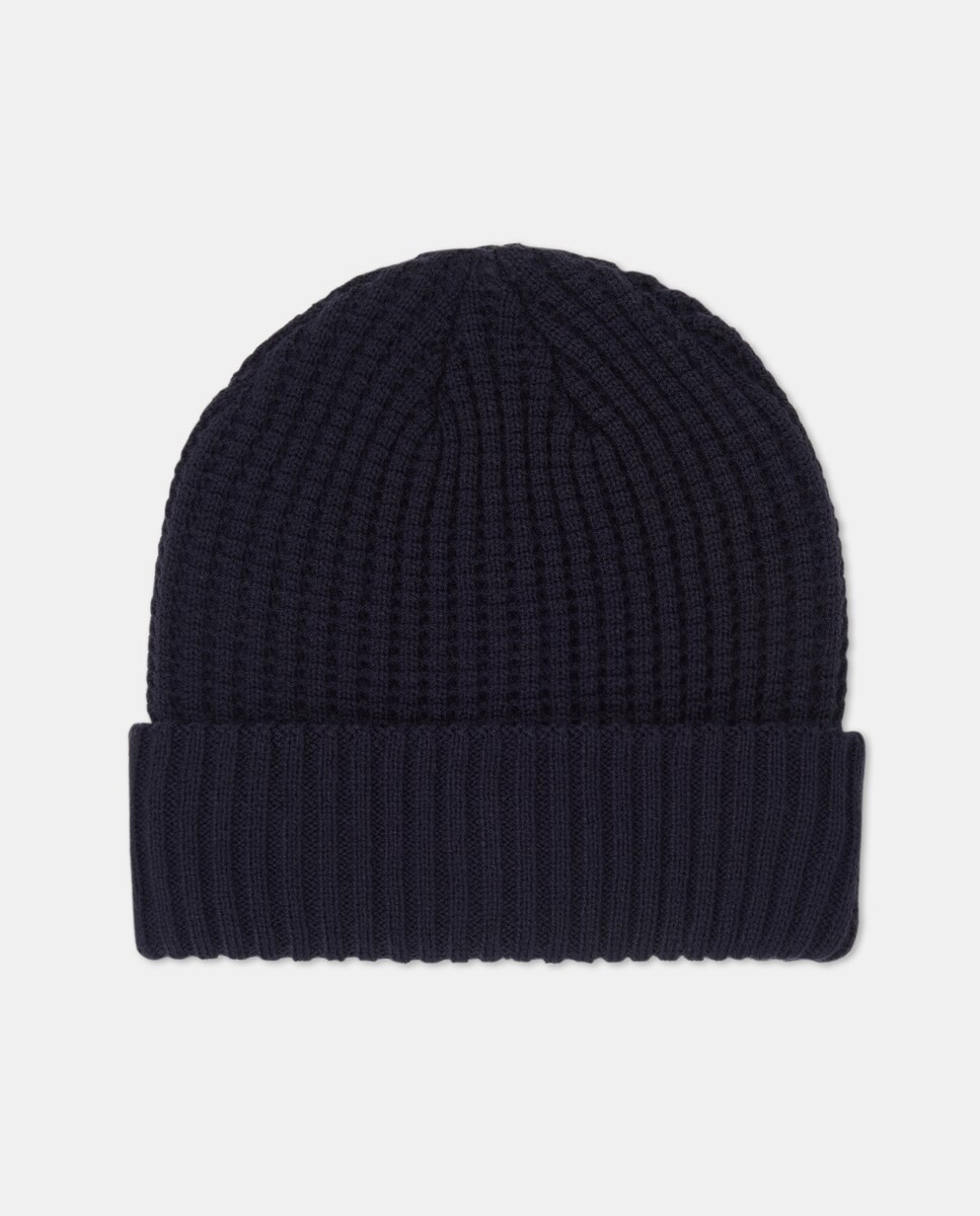 Pack de Oferta de Gorro e Cachecol Azul-marinho-4
