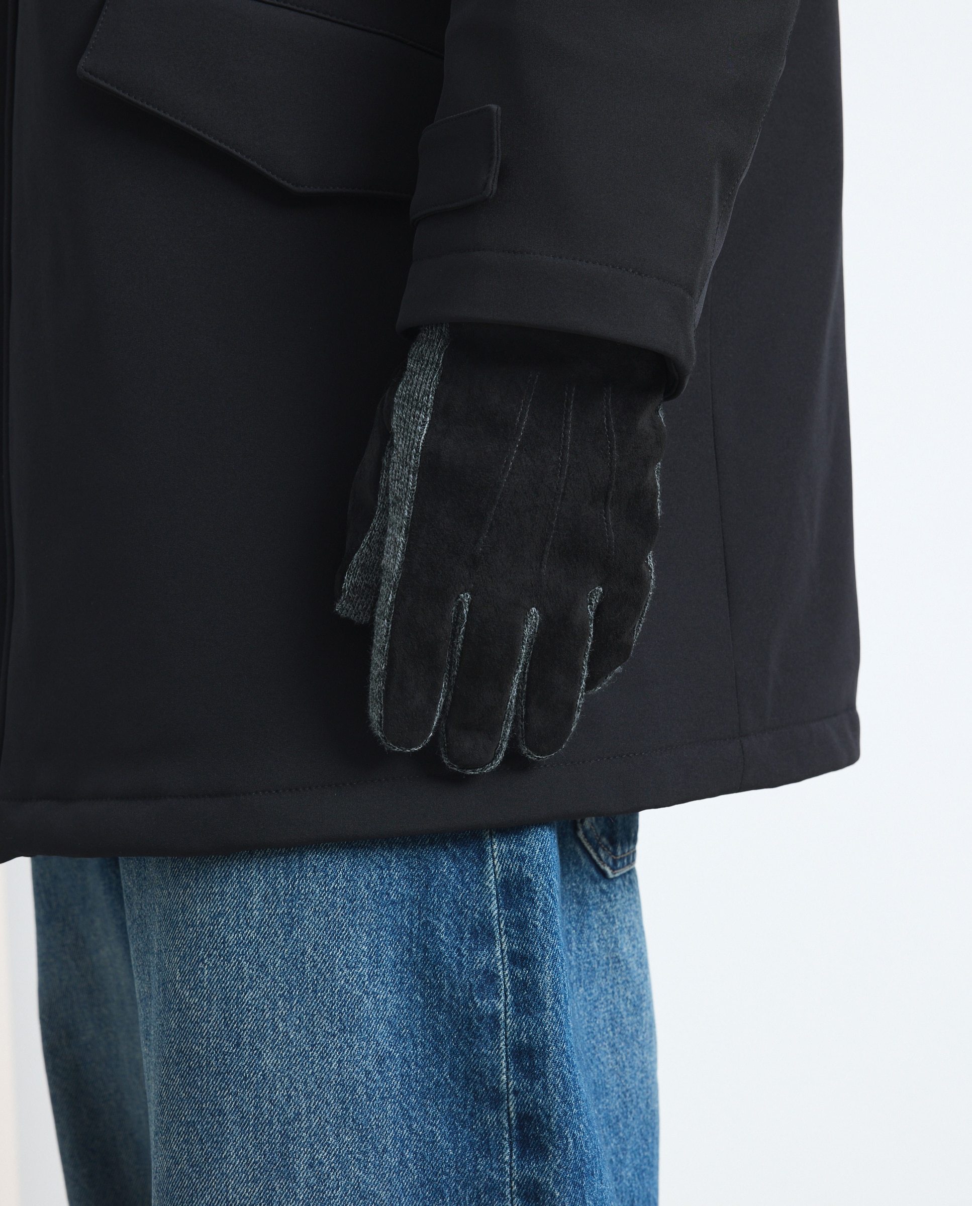 Pack regalo guantes ante y punto - Green Coast - 830 Antracita 830 Antracita-4