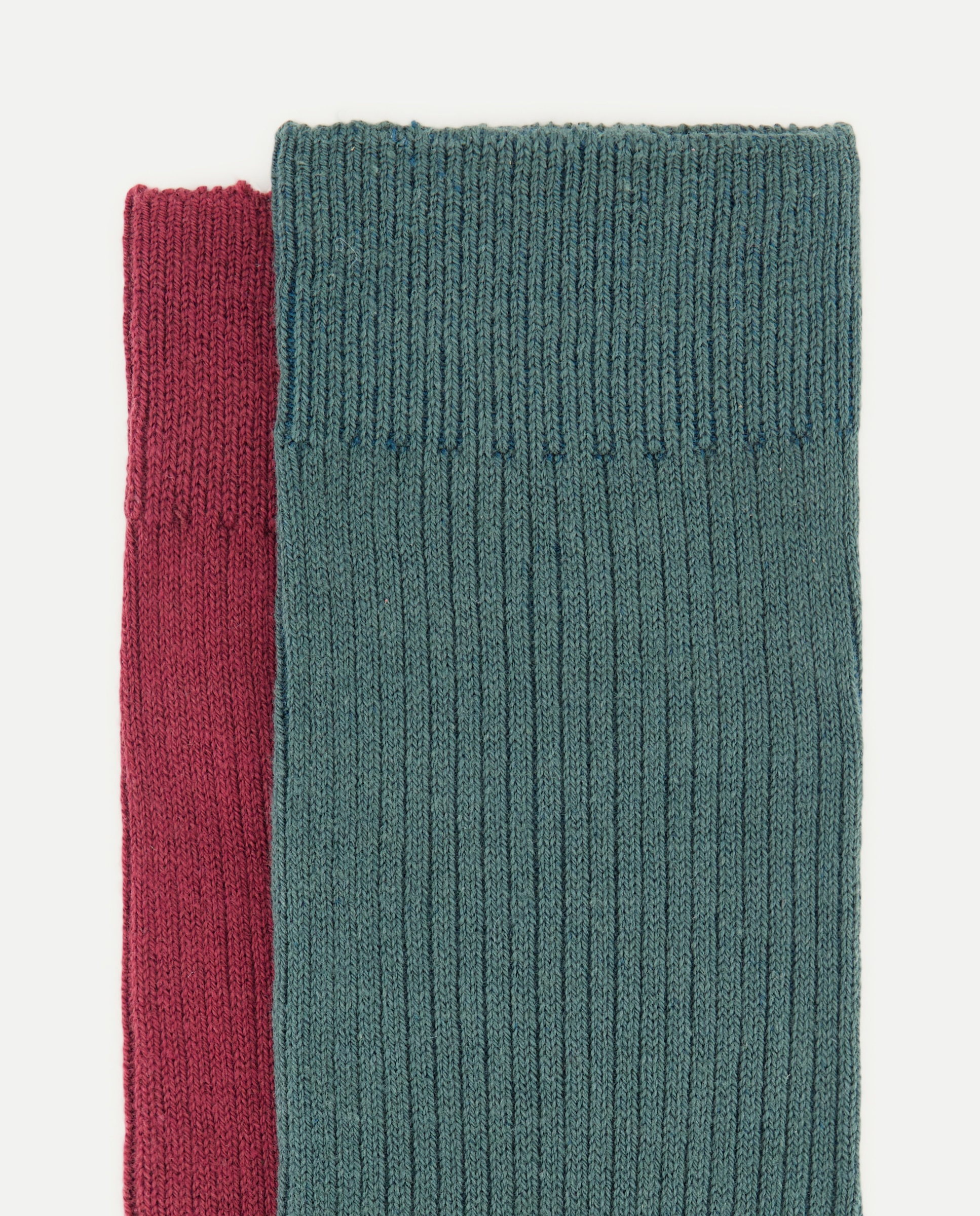 Pack calcetines canalé hombre - Green Coast - 530 Verde oscuro 530 Verde oscuro-2