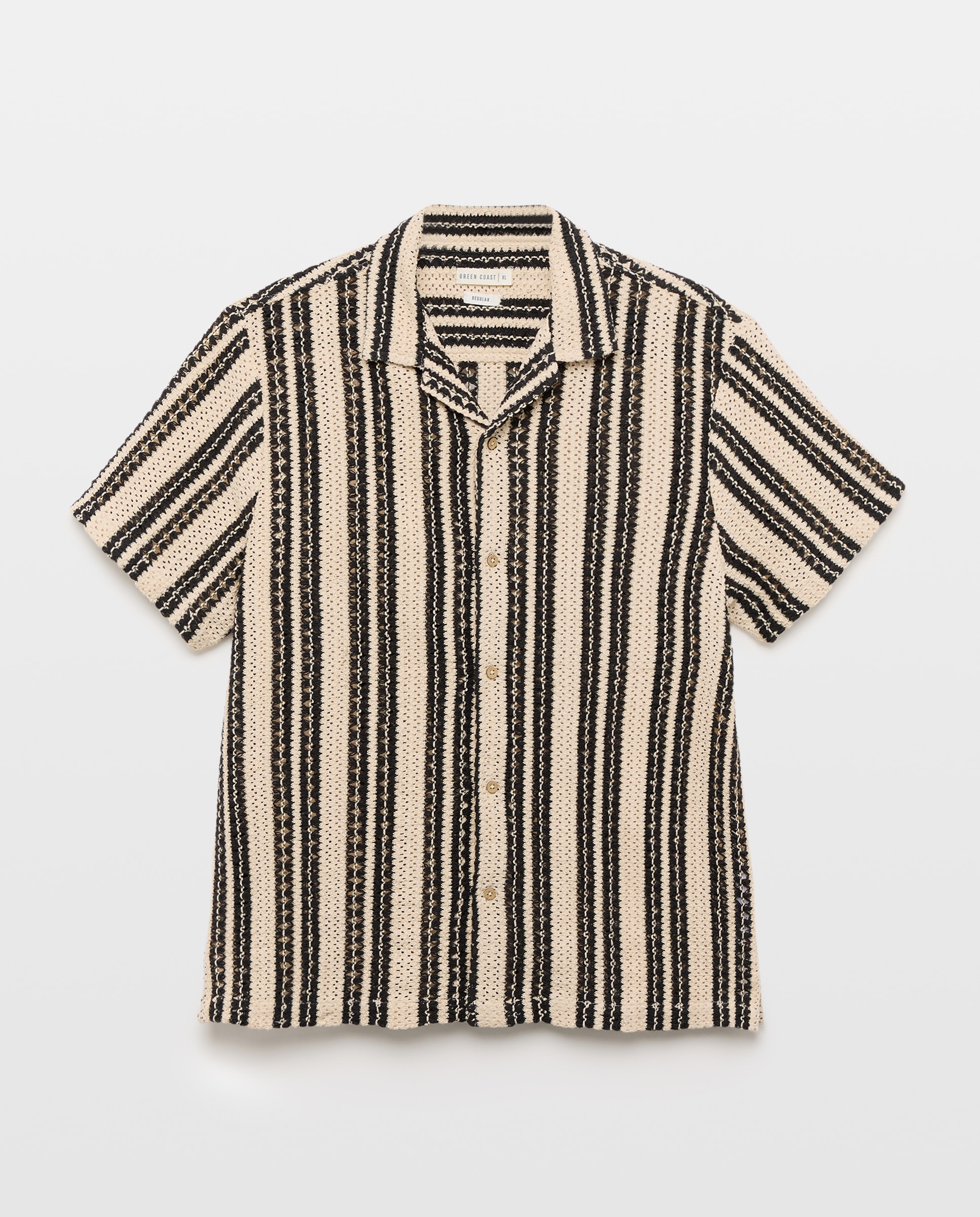 Camisa de Manga Curta 130 Marfim-4