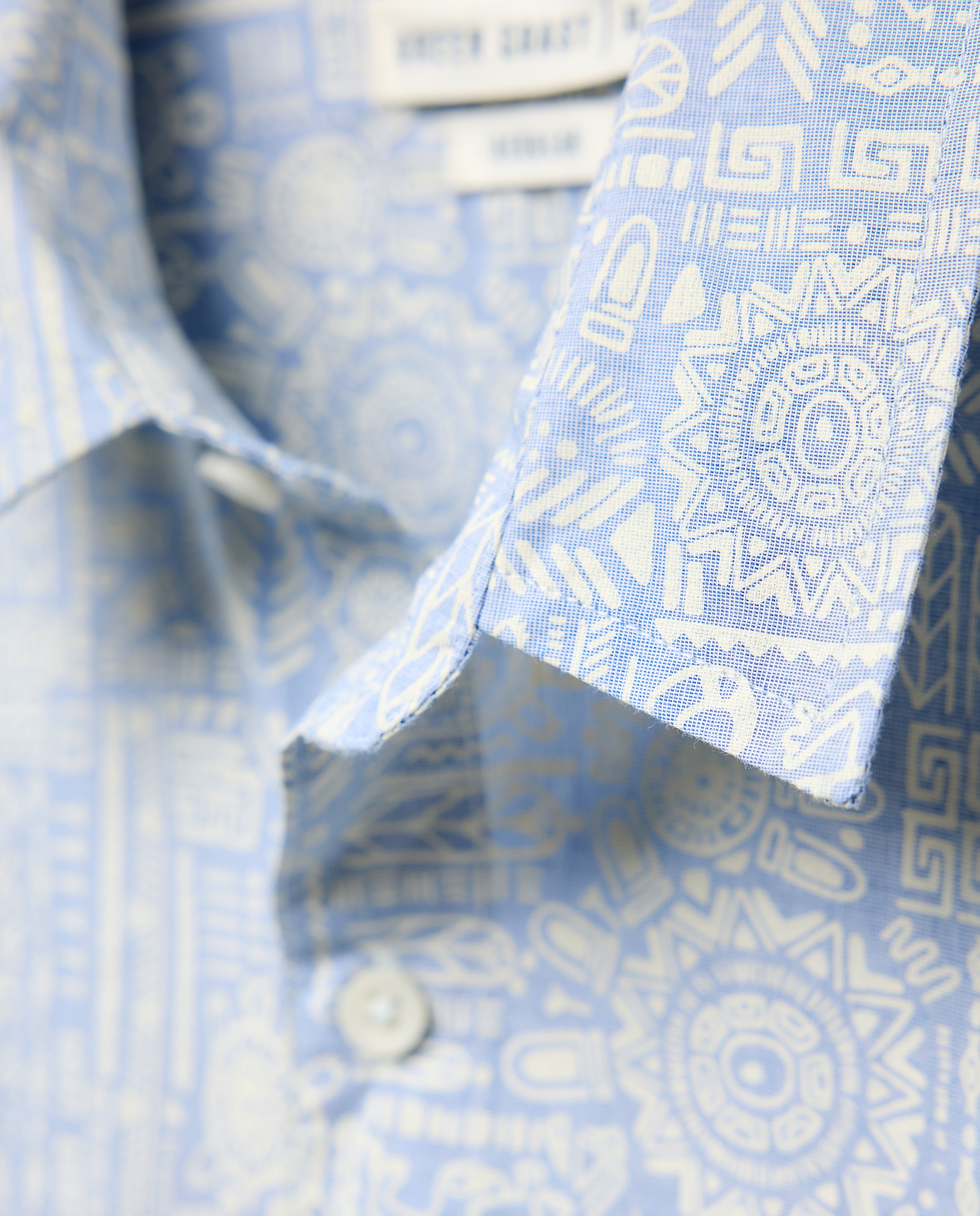 Camisa de Manga Curta Azul-marinho-5