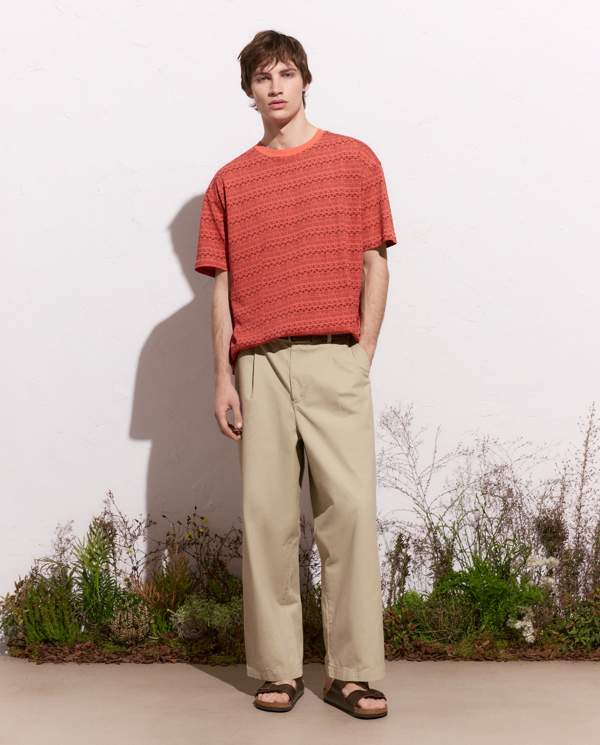 Imagem 0 de T-shirt de Manga Curta com All Over Print