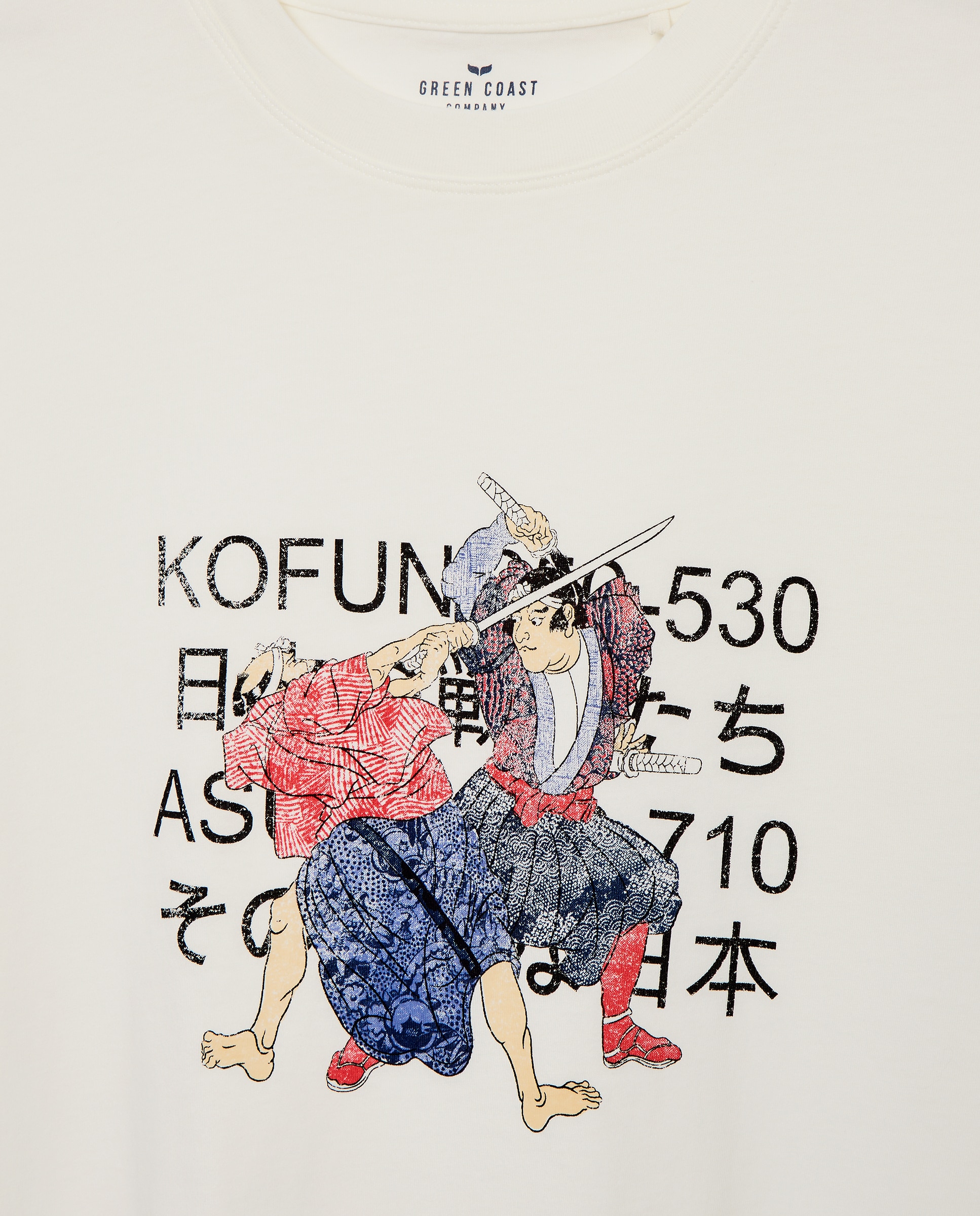 Imagen 2 de Camiseta manga corta print - Green Coast - Blanco Blanco