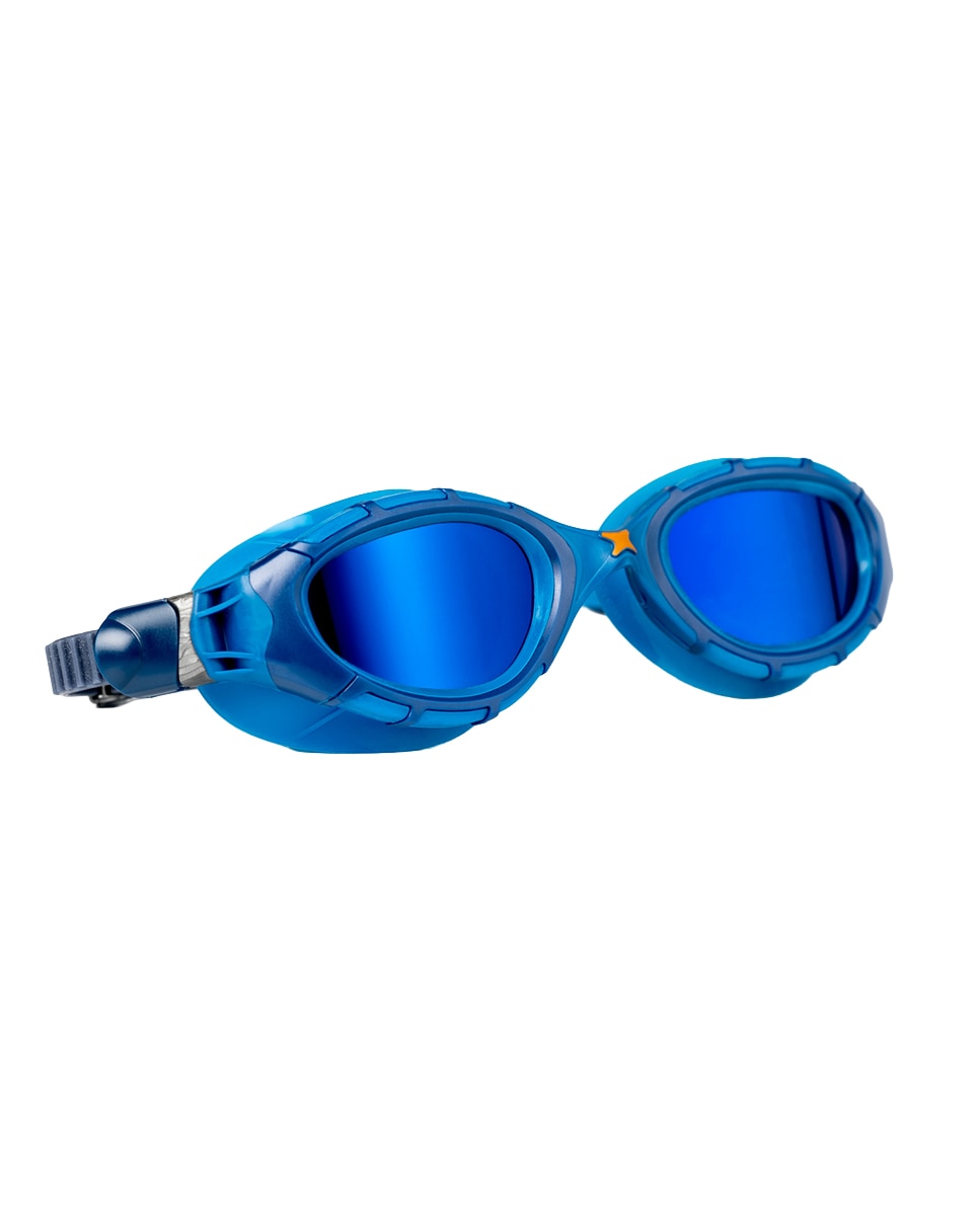 Óculos de Natação Predator Flex Titanium Regular Fit Azul-4