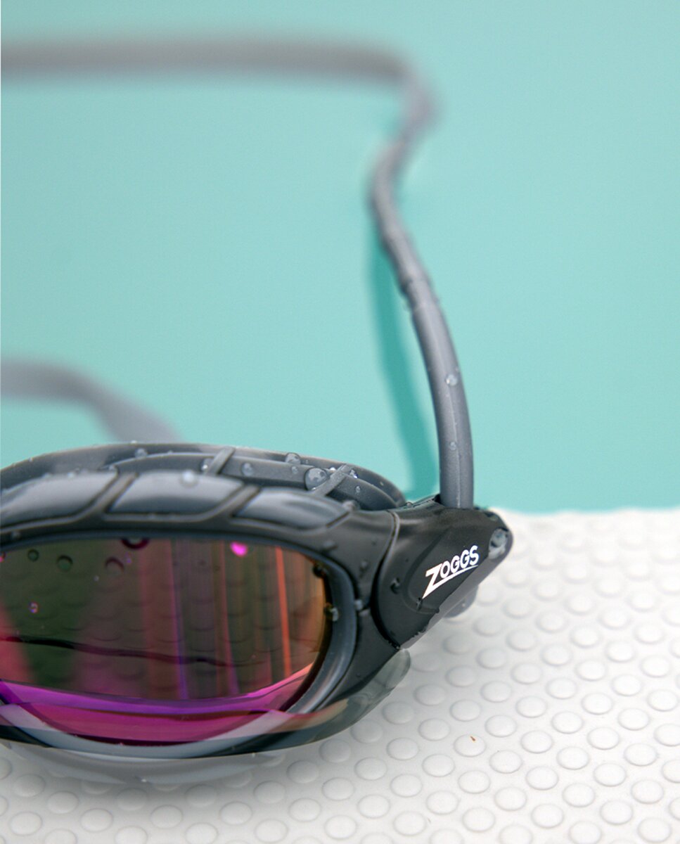 Óculos de Natação Predator Titanium Normal Preto / Rosa-4