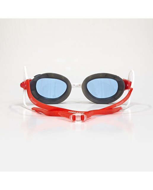 Óculos de Natação Predator Normal Branco / Vermelho-2