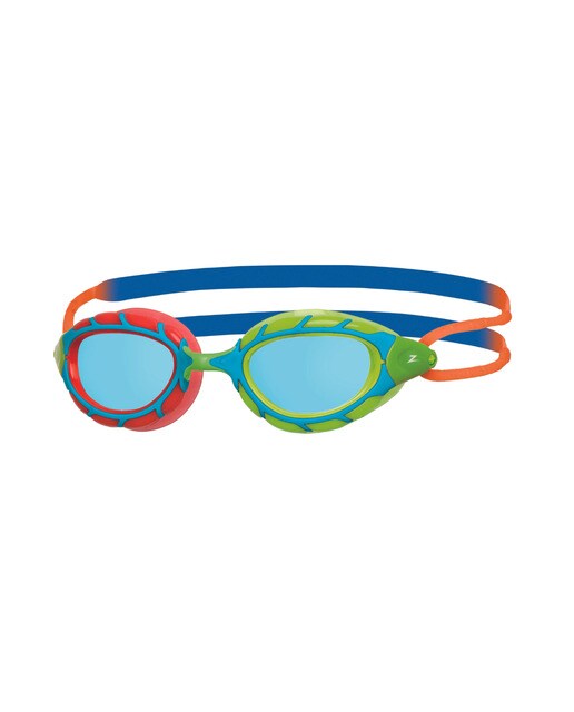 Gafas de Natación Predator Junior Zoggs - Rojo / Verde Rojo / Verde-1