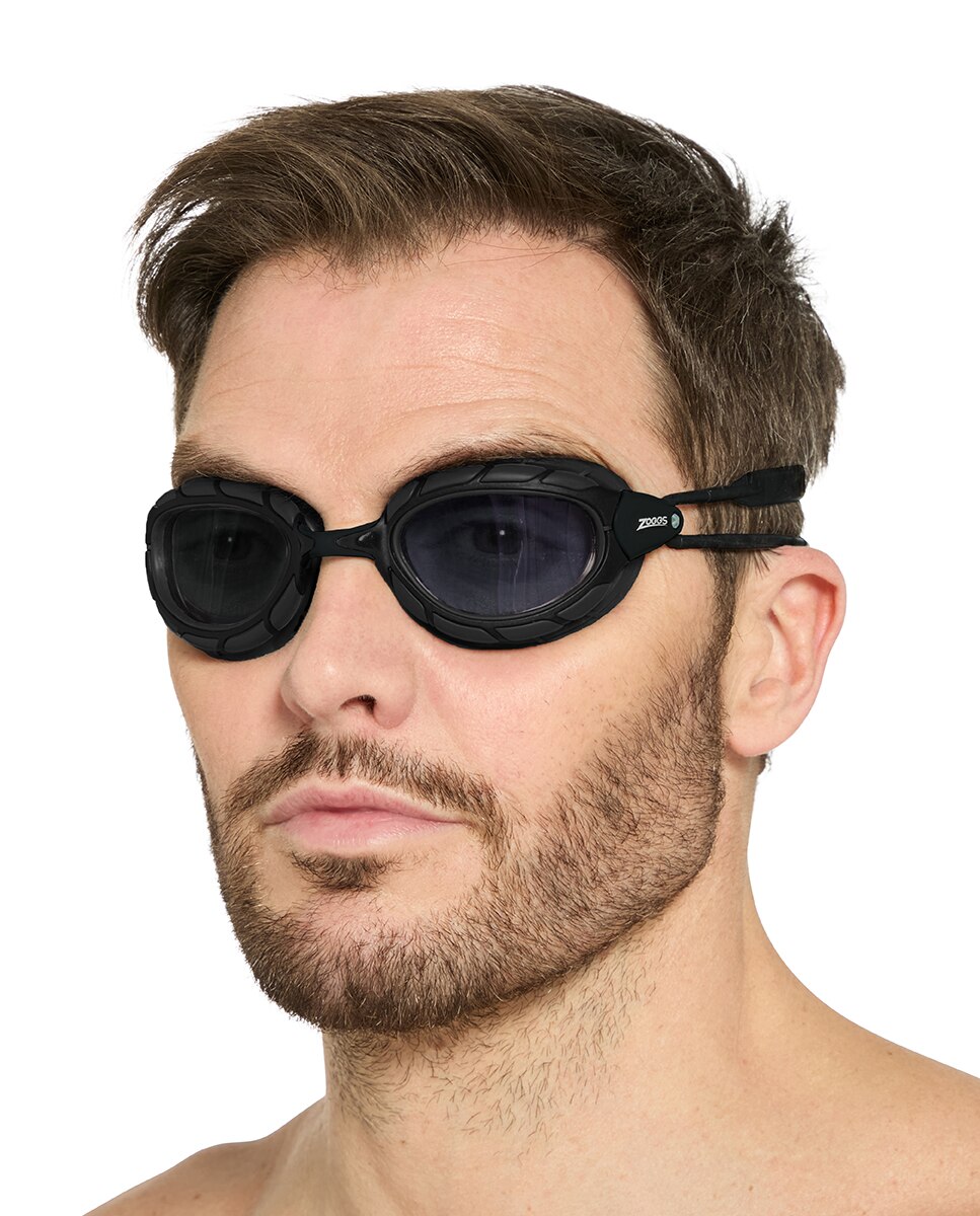 Gafas de Natacion Predator de Zoggs - Negro Negro-2