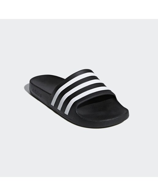 Chinelos de banho unissexo Adilette Aqua adidas Preto / Branco-2